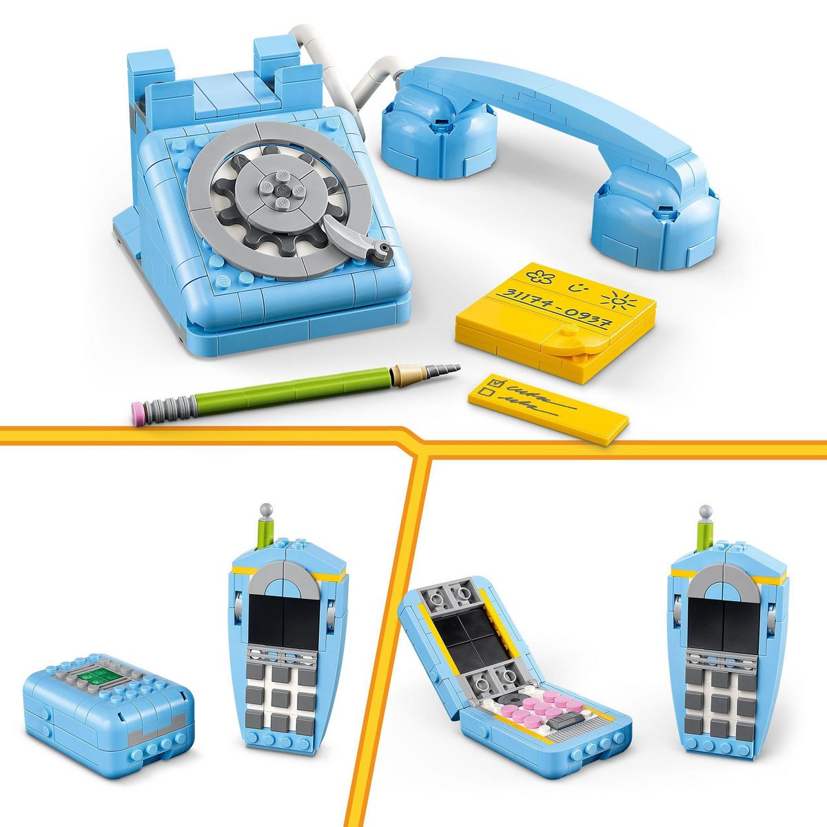 LEGO Creator 31174 - Le téléphone rétro 3 en 1