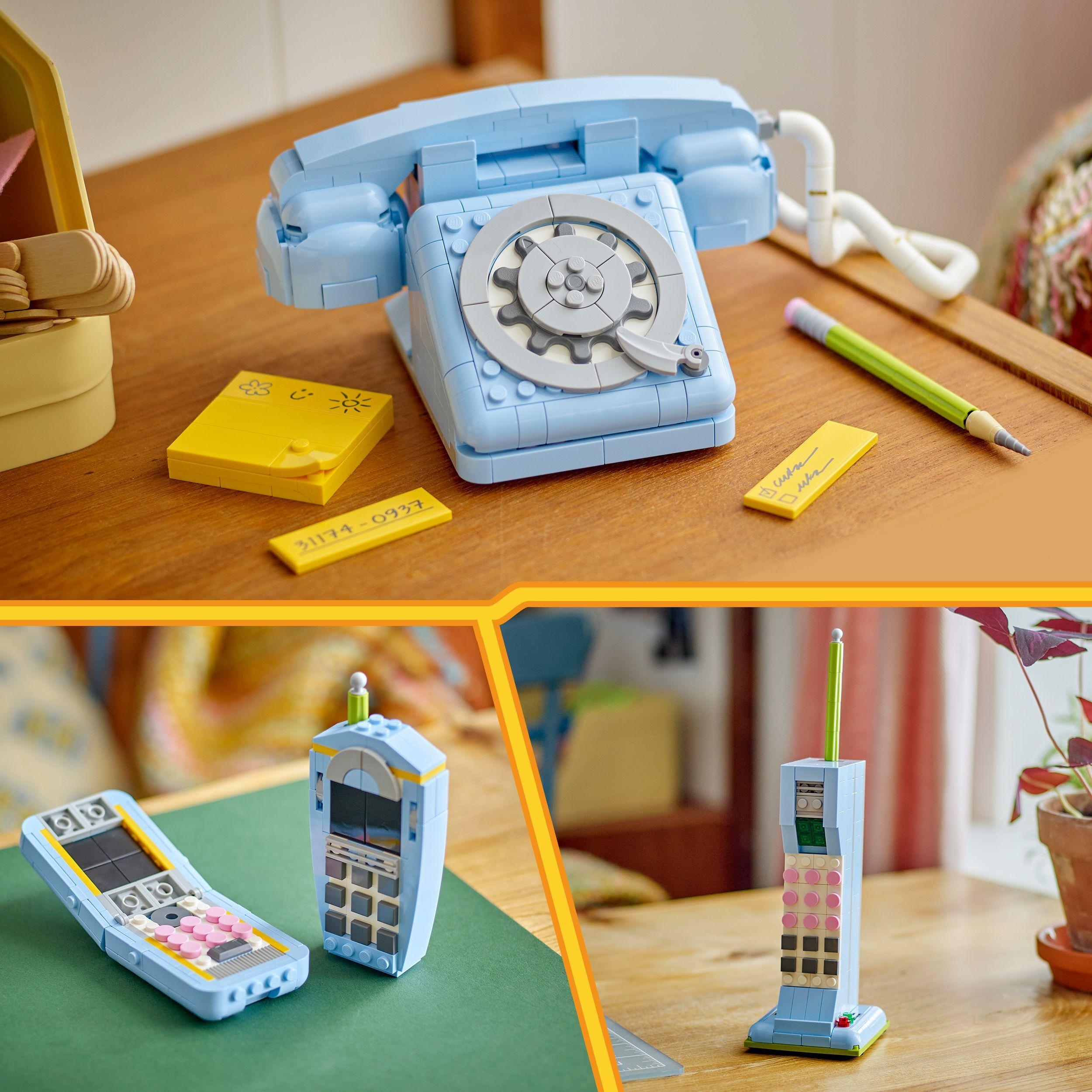 Voir la diapositive 6 : LEGO Creator 3-en-1 31174 Le Téléphone Rétro - Jeu de Construction dès 8 ans