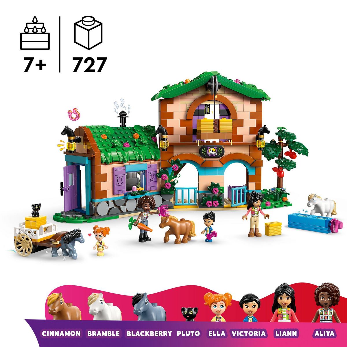 LEGO Friends 42654 - Le Ranch et les ecuries des poneys