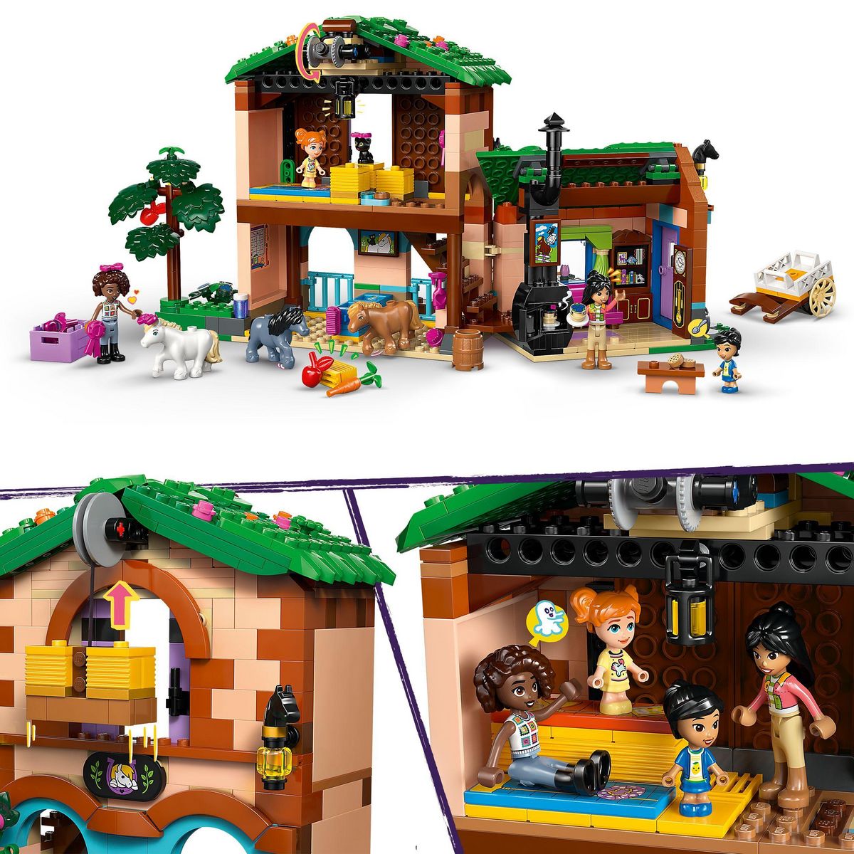 LEGO Friends 42654 - Le Ranch et les ecuries des poneys