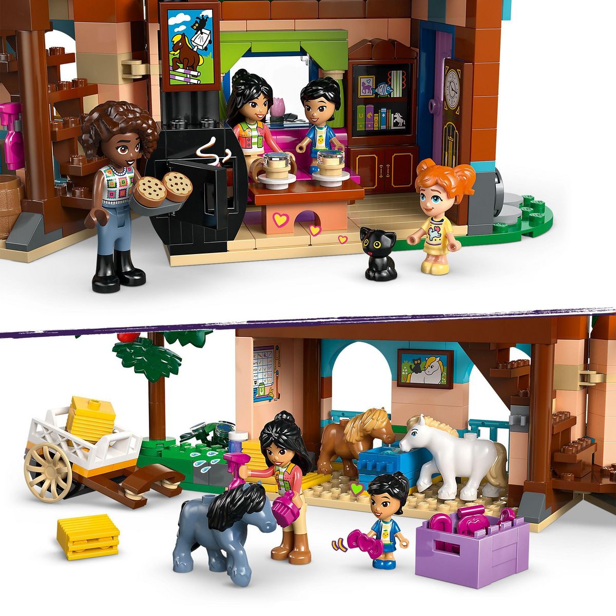 LEGO Friends 42654 - Le Ranch et les ecuries des poneys