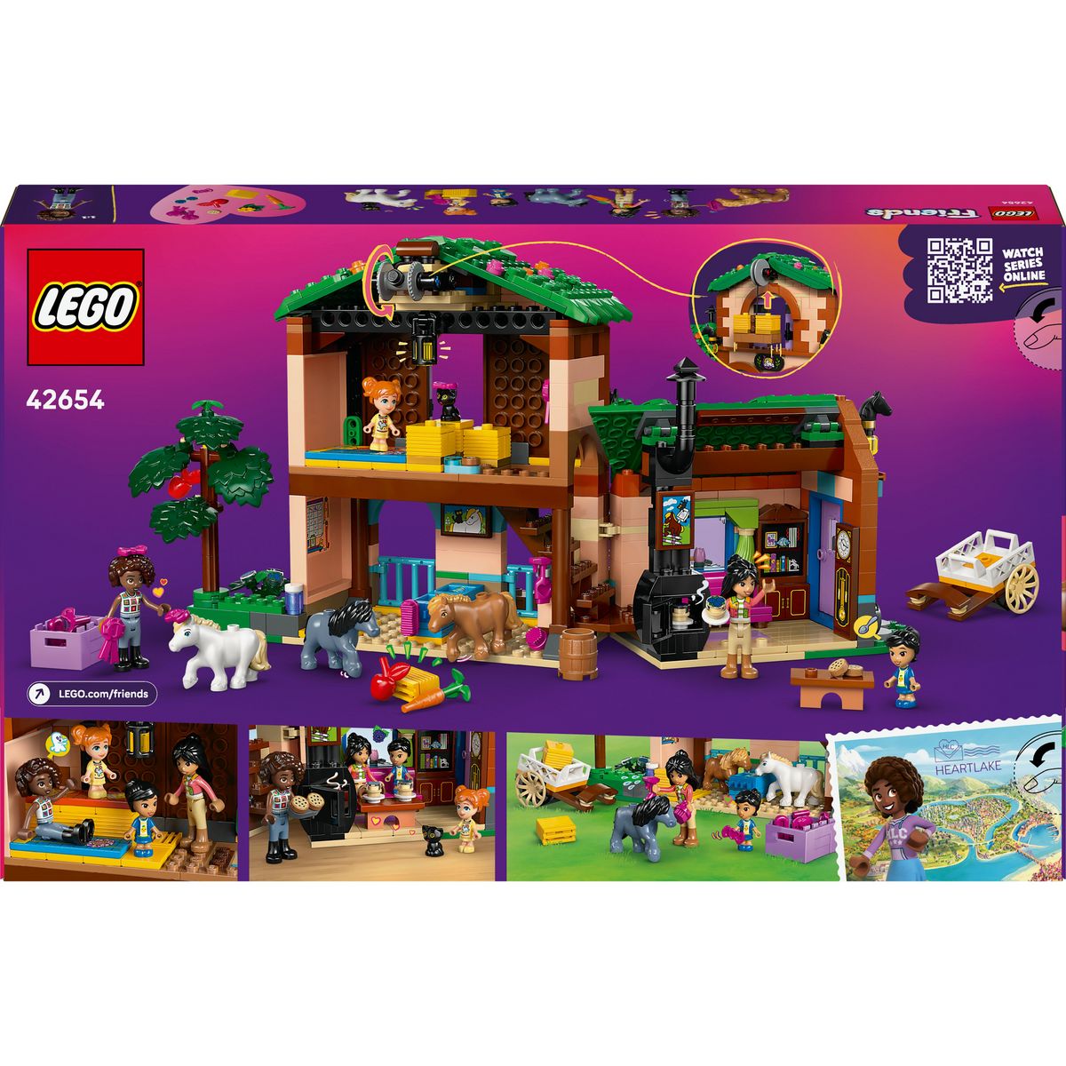 LEGO Friends 42654 - Le Ranch et les ecuries des poneys