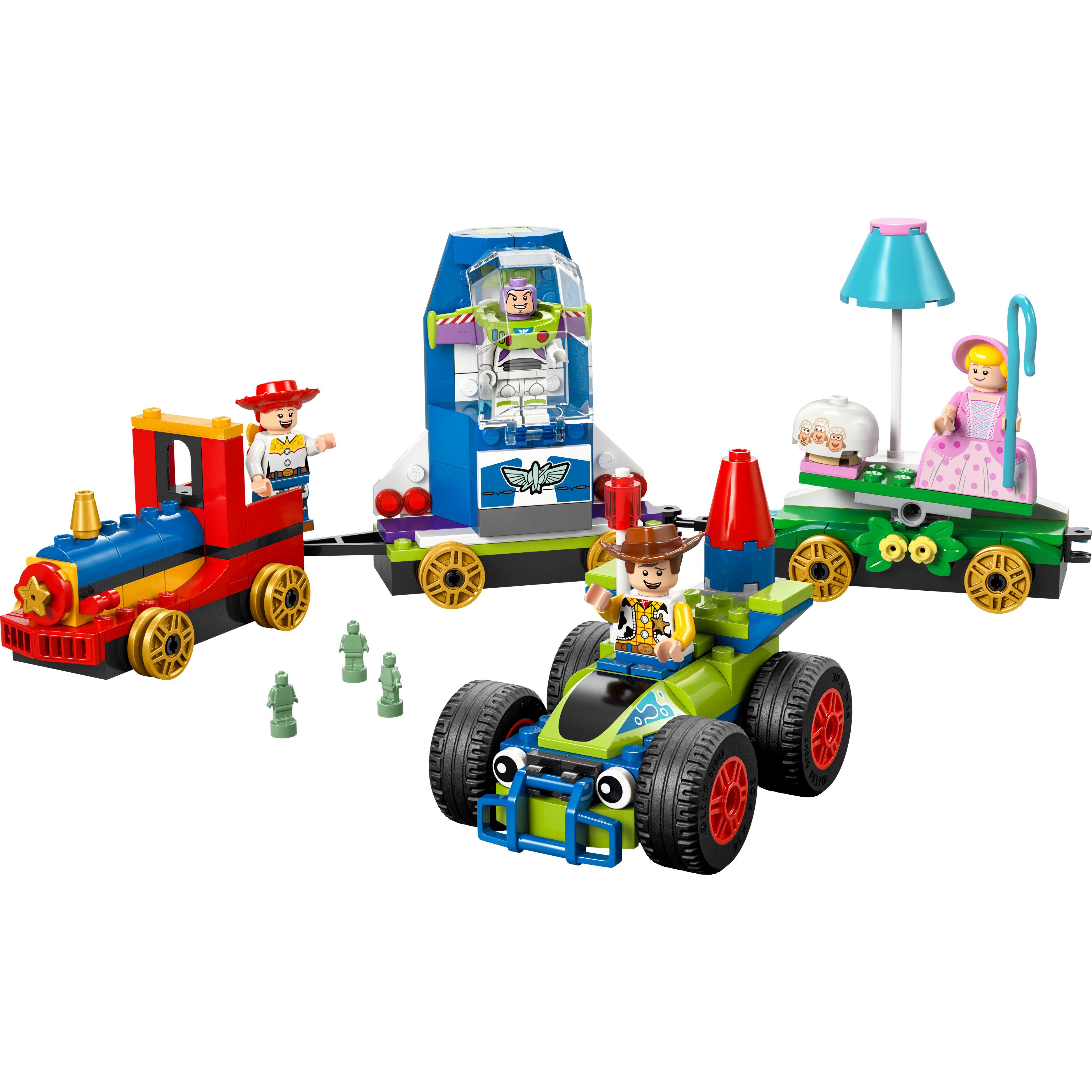 Voir la diapositive 2 : LEGO Disney et Pixar 43264 Le Train en Fête et Voiture RC Toy Story - Jouet dès 4 ans