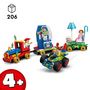 Voir la diapositive 3 : LEGO Disney 43264 - Le Train en fête et voiture RC Toy Story