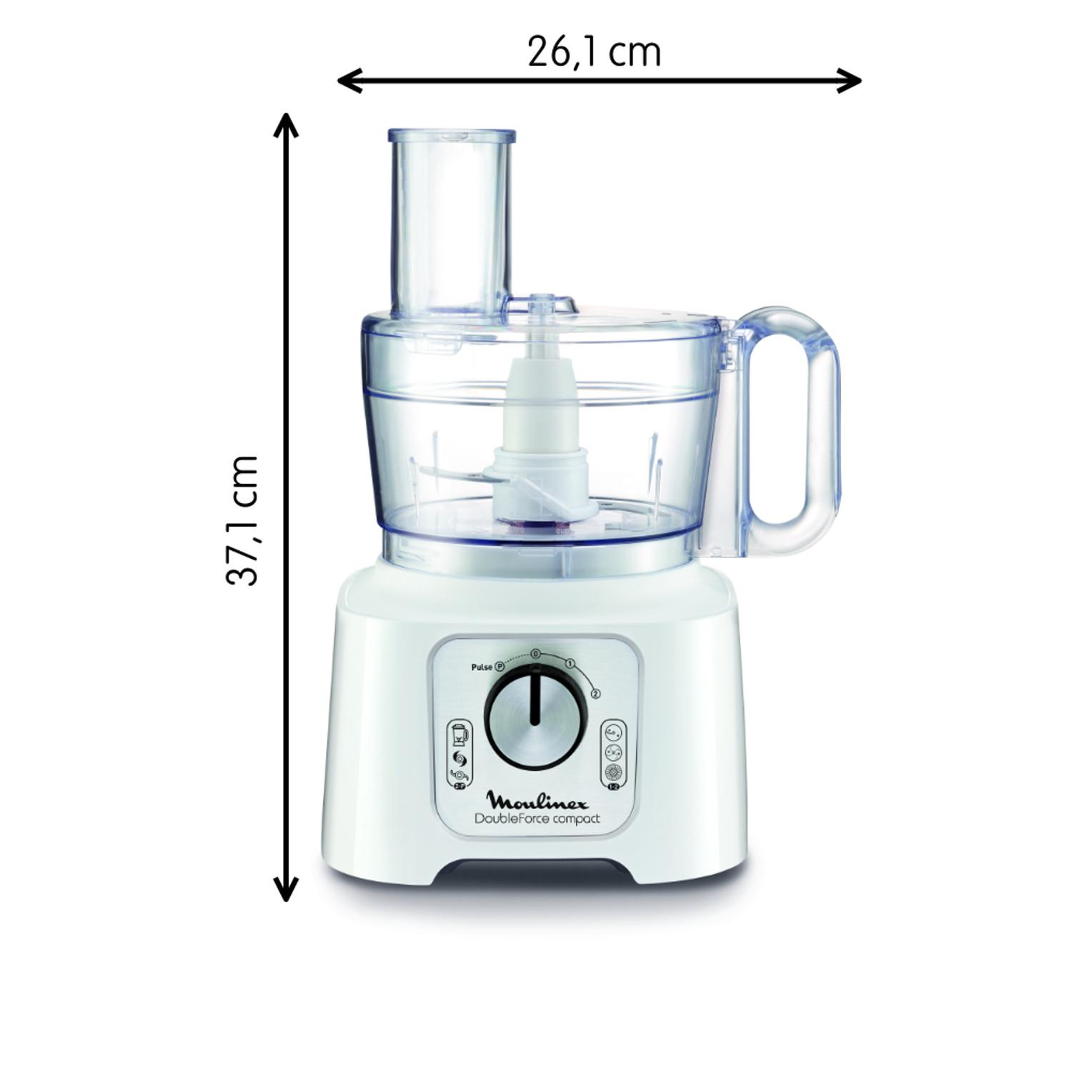Voir la diapositive 6 : MOULINEX Robot multifonction FP544111 - Blanc