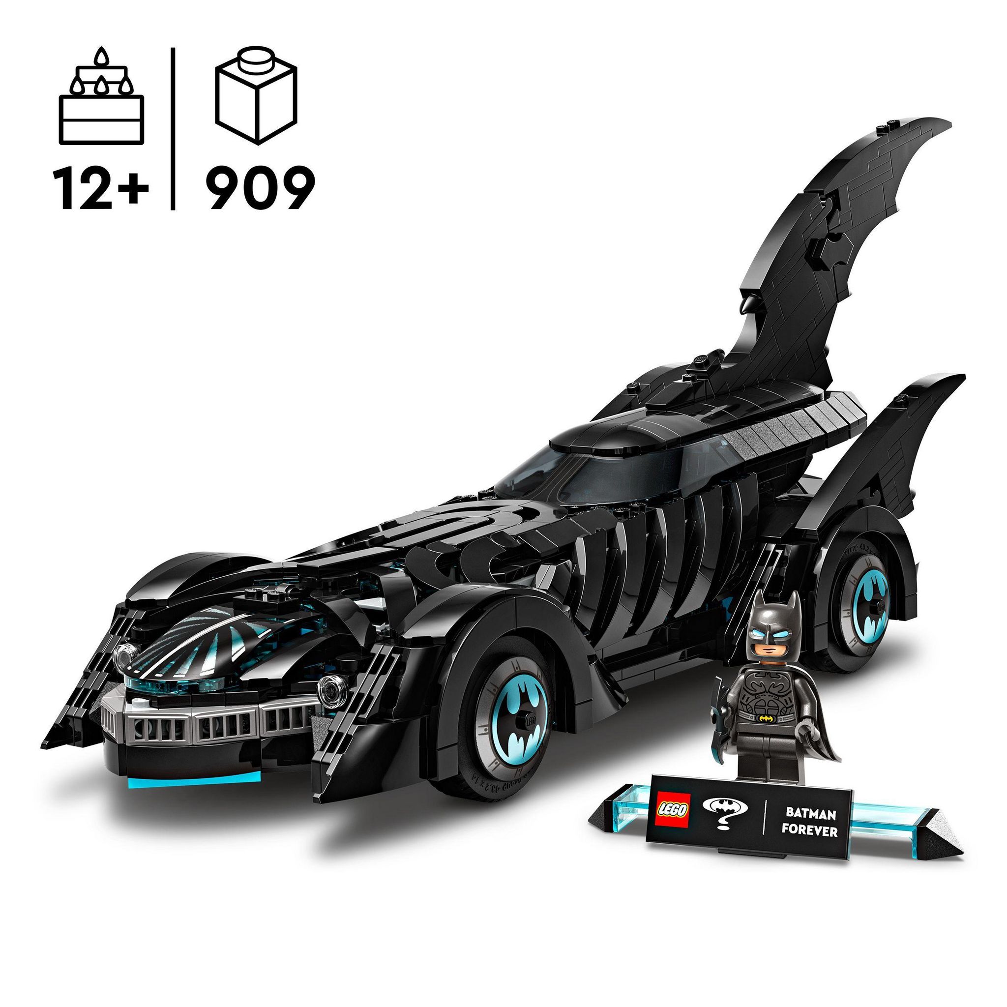 Voir la diapositive 3 : LEGO DC Comics 76304 - Batmobile Batman Forever