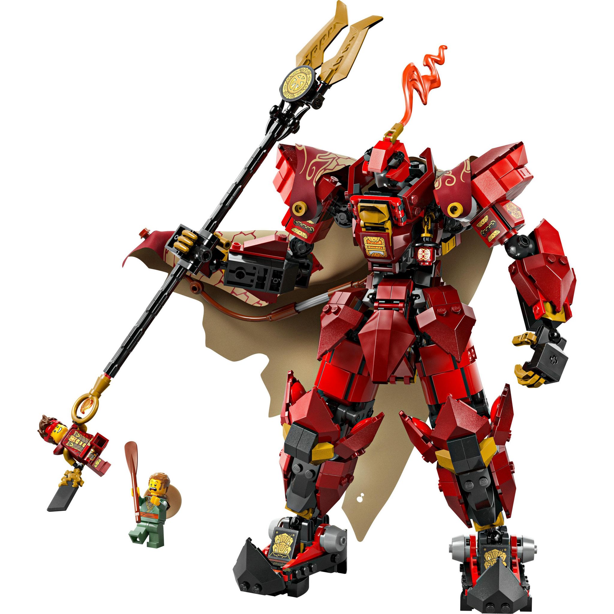 Voir la diapositive 2 : LEGO Ninjago 71846 - Le robot de chevalier de feu