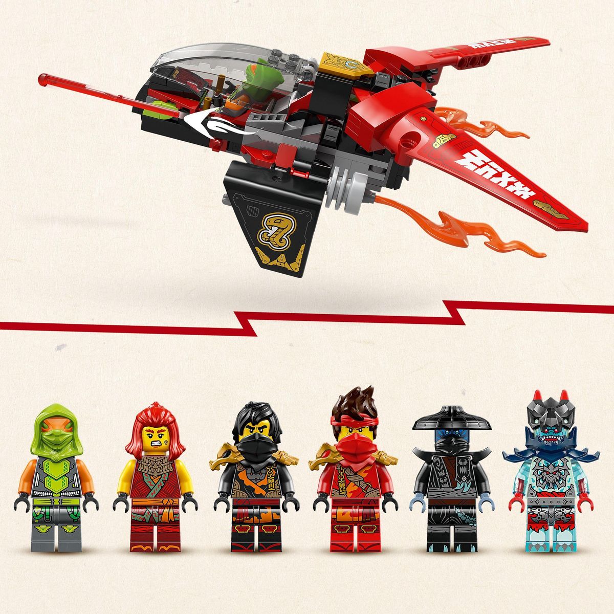 LEGO Ninjago 71844 - Le vehicule de combat de Ninjas