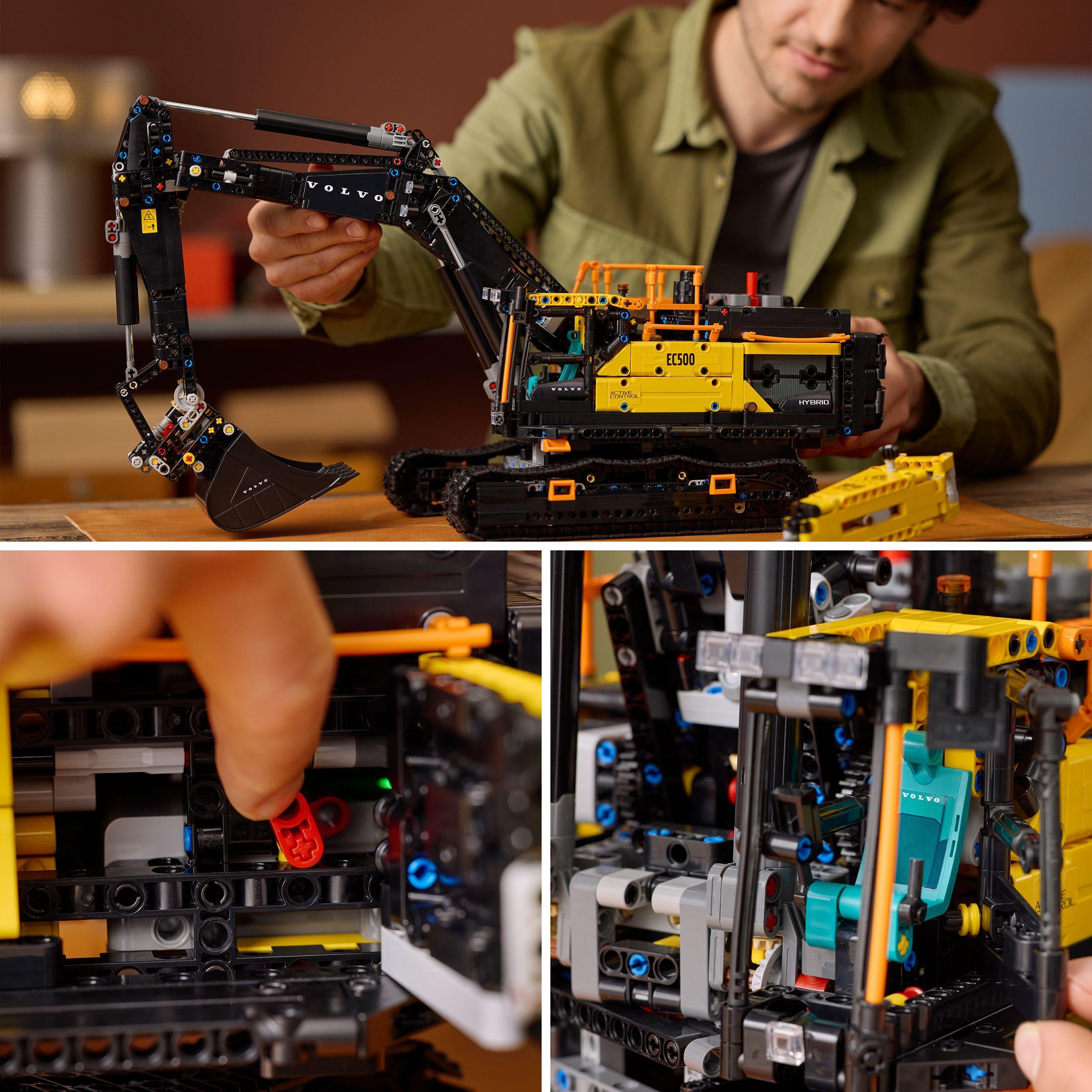 Voir la diapositive 5 : LEGO Technic 42215 Pelleteuse Volvo EC500 Hybride - Set de Construction pour Adulte - Déco