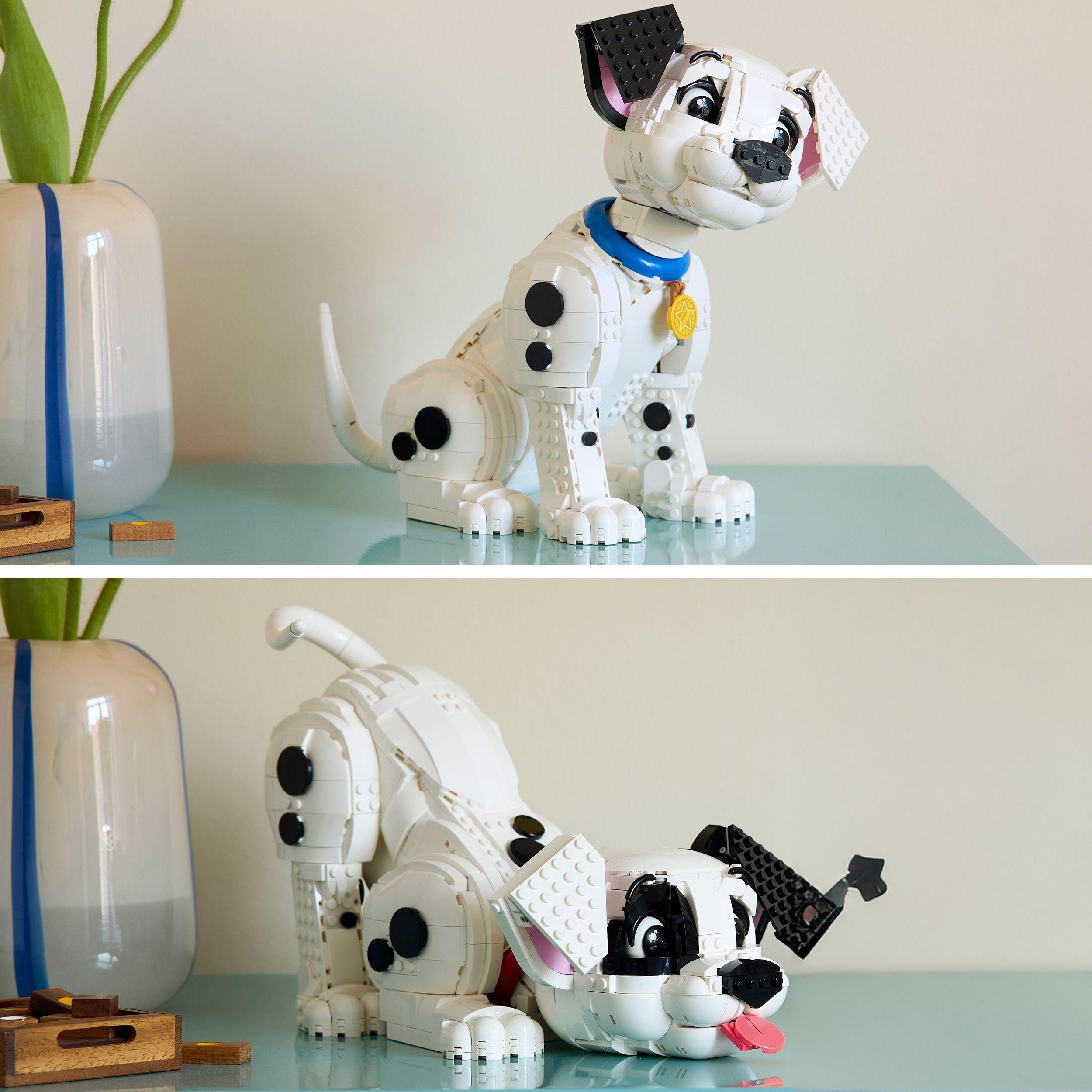 Voir la diapositive 6 : LEGO Disney 43269 Le Chiot des 101 Dalmatiens - Set de Construction Adulte avec Chien