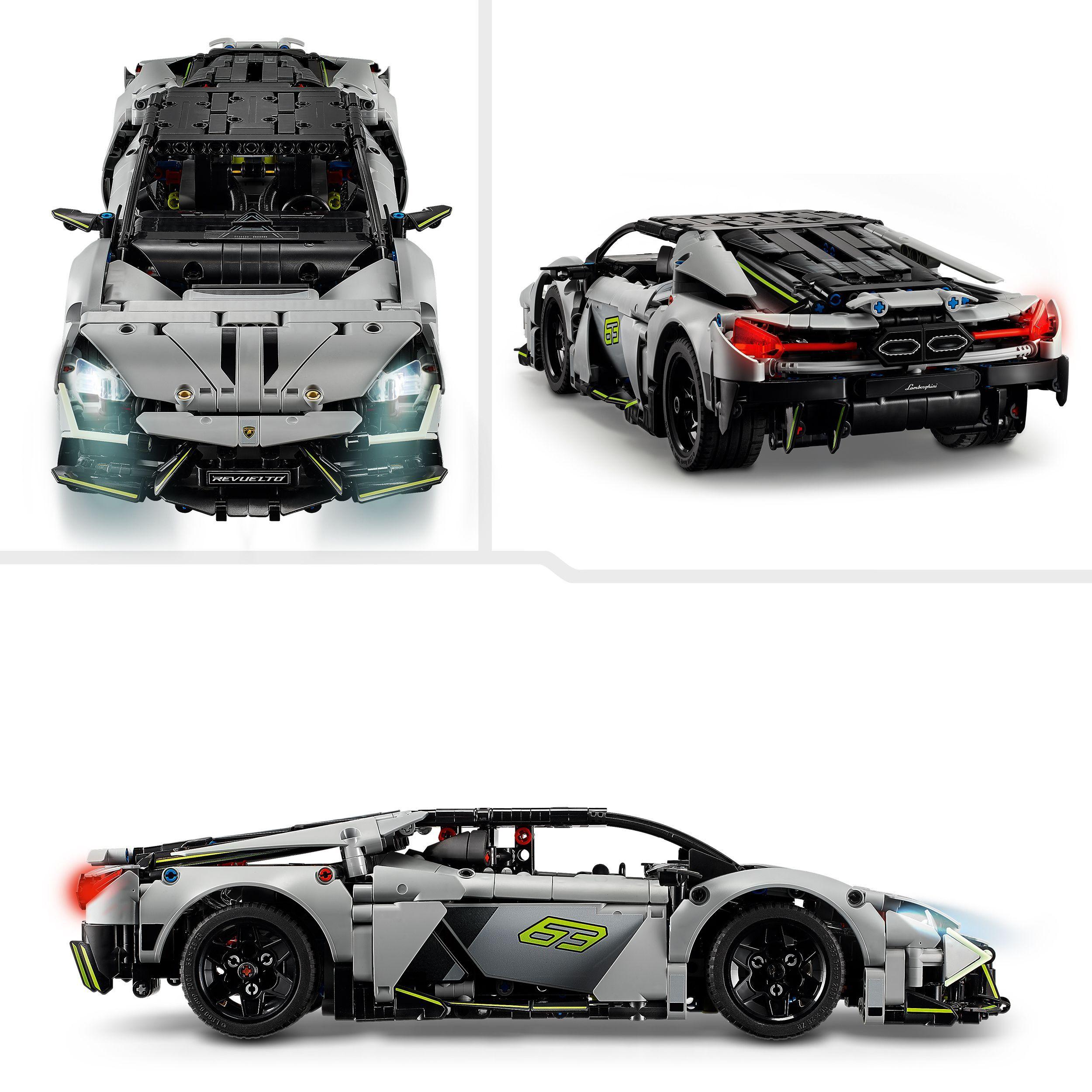 Voir la diapositive 4 : LEGO Technic 42214 Supercar Lamborghini Revuelto - Jeu de Construction 10 ans - Voiture
