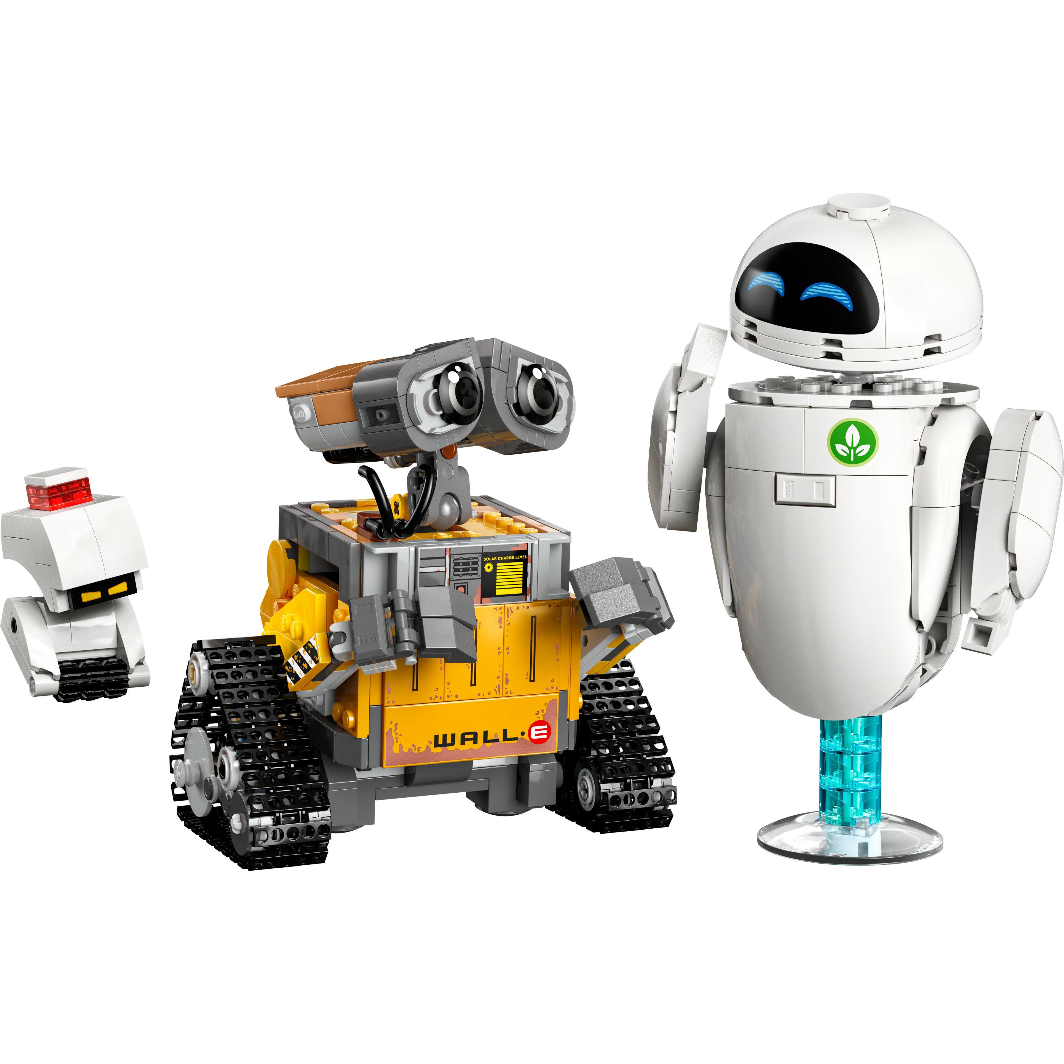 Voir la diapositive 2 : LEGO Disney et Pixar 43279 WALL-E et EVE - Set de Construction DIY pour Adulte - Cadeau