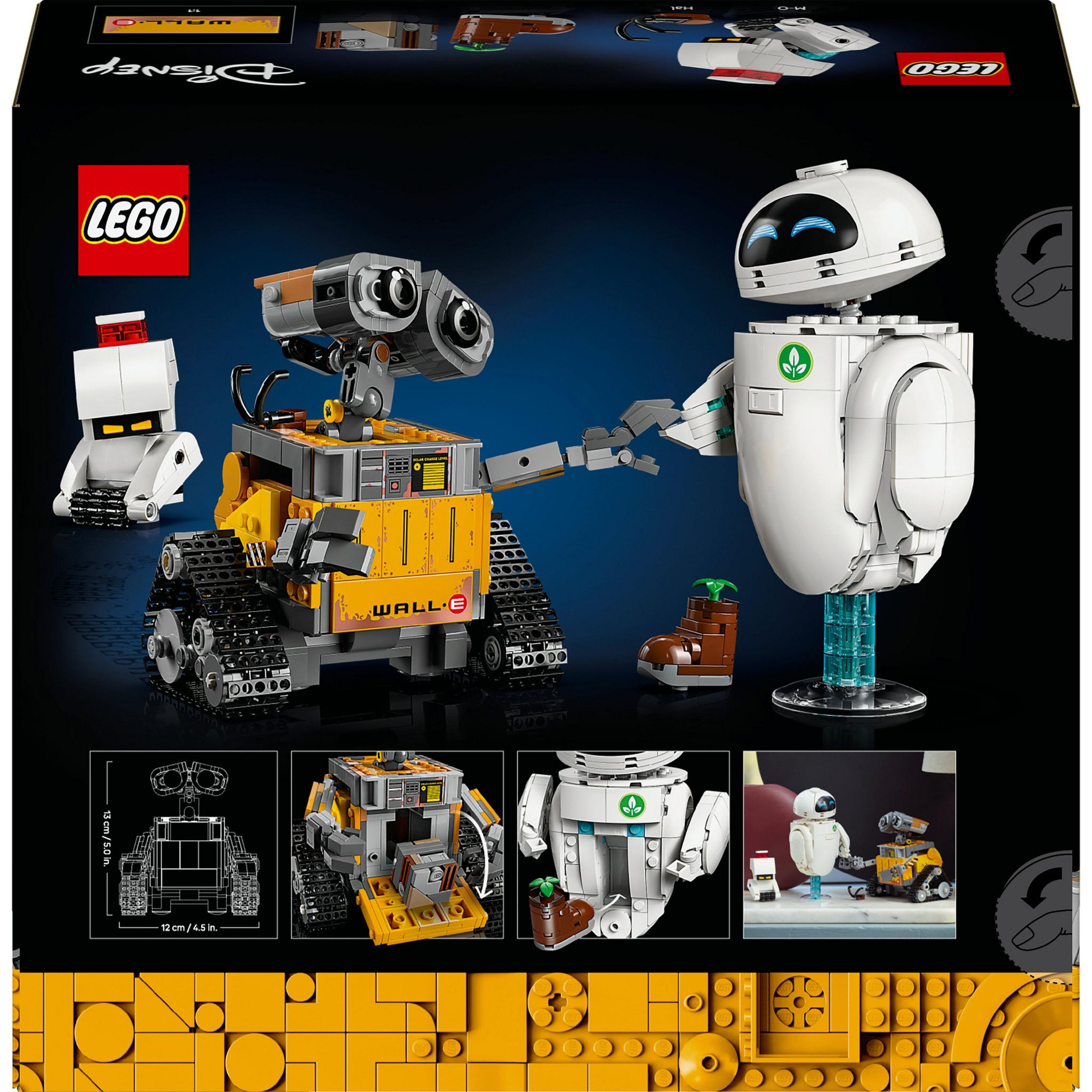 Voir la diapositive 8 : LEGO Wall-E et Eve Disney 43279