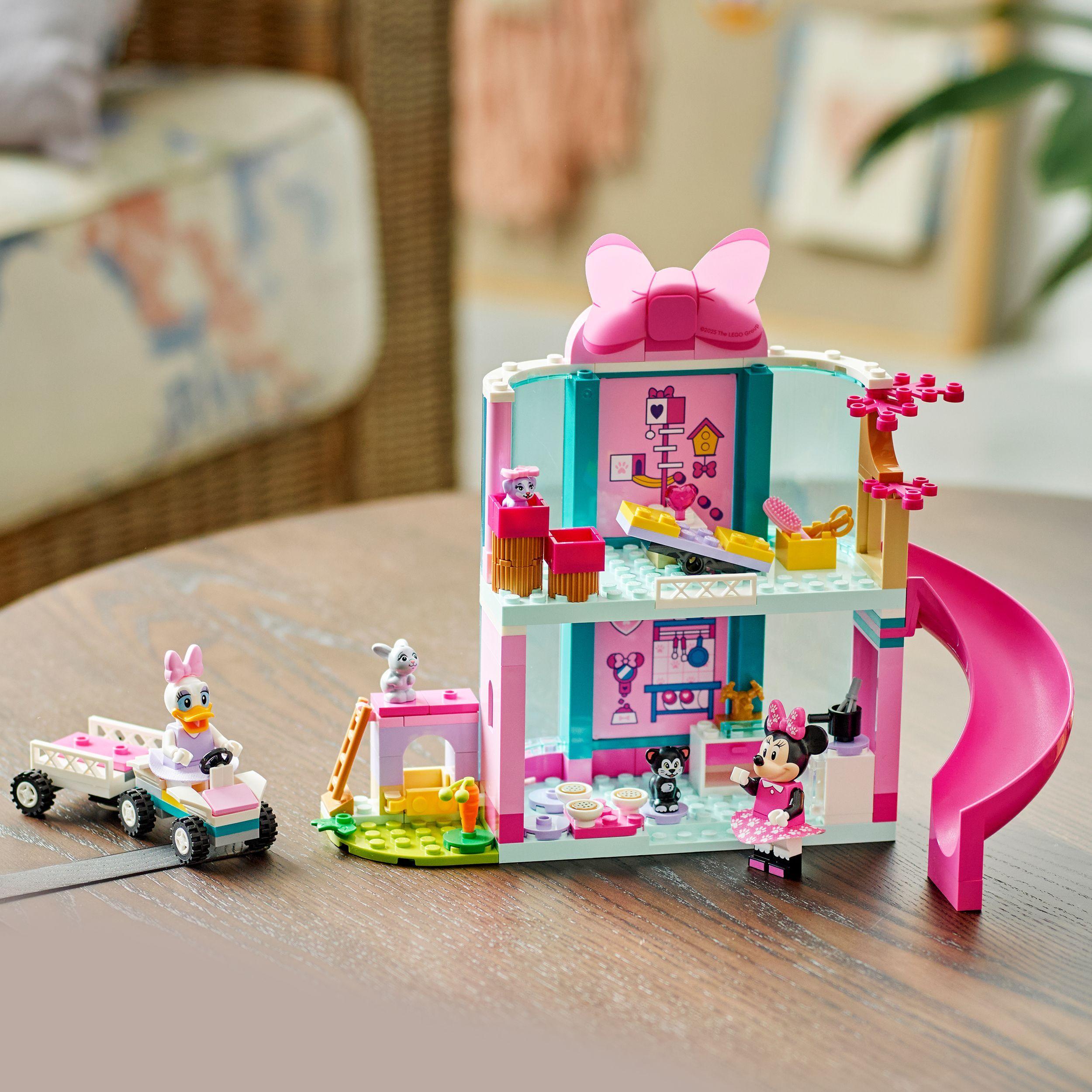 Voir la diapositive 6 : LEGO Disney 43274 L'Hôtel pour Animaux de Minnie - Jeu de Construction 4 ans - Cadeau