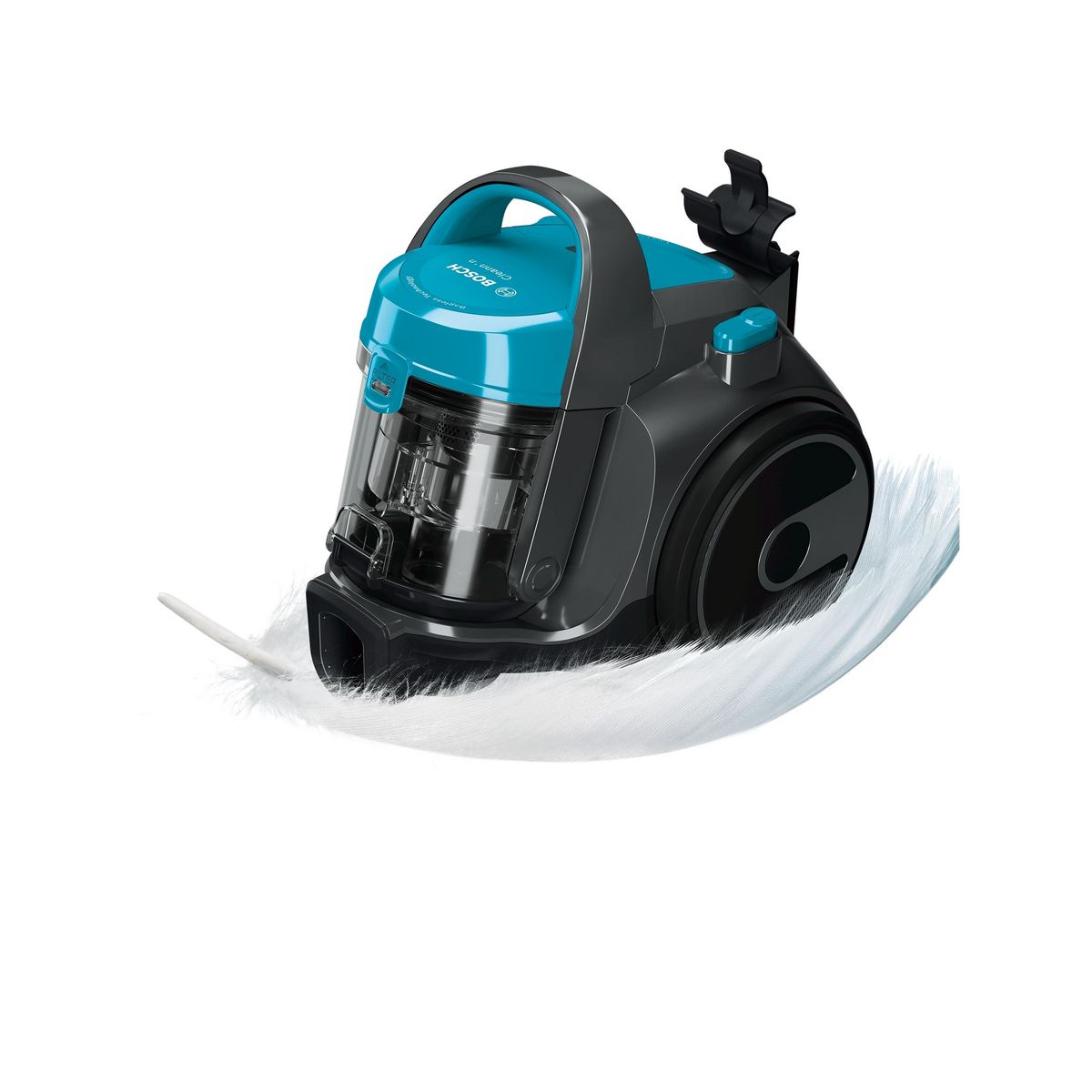 BOSCH Aspirateur traîneau sans sac BGS05A221 - Noir / Bleu