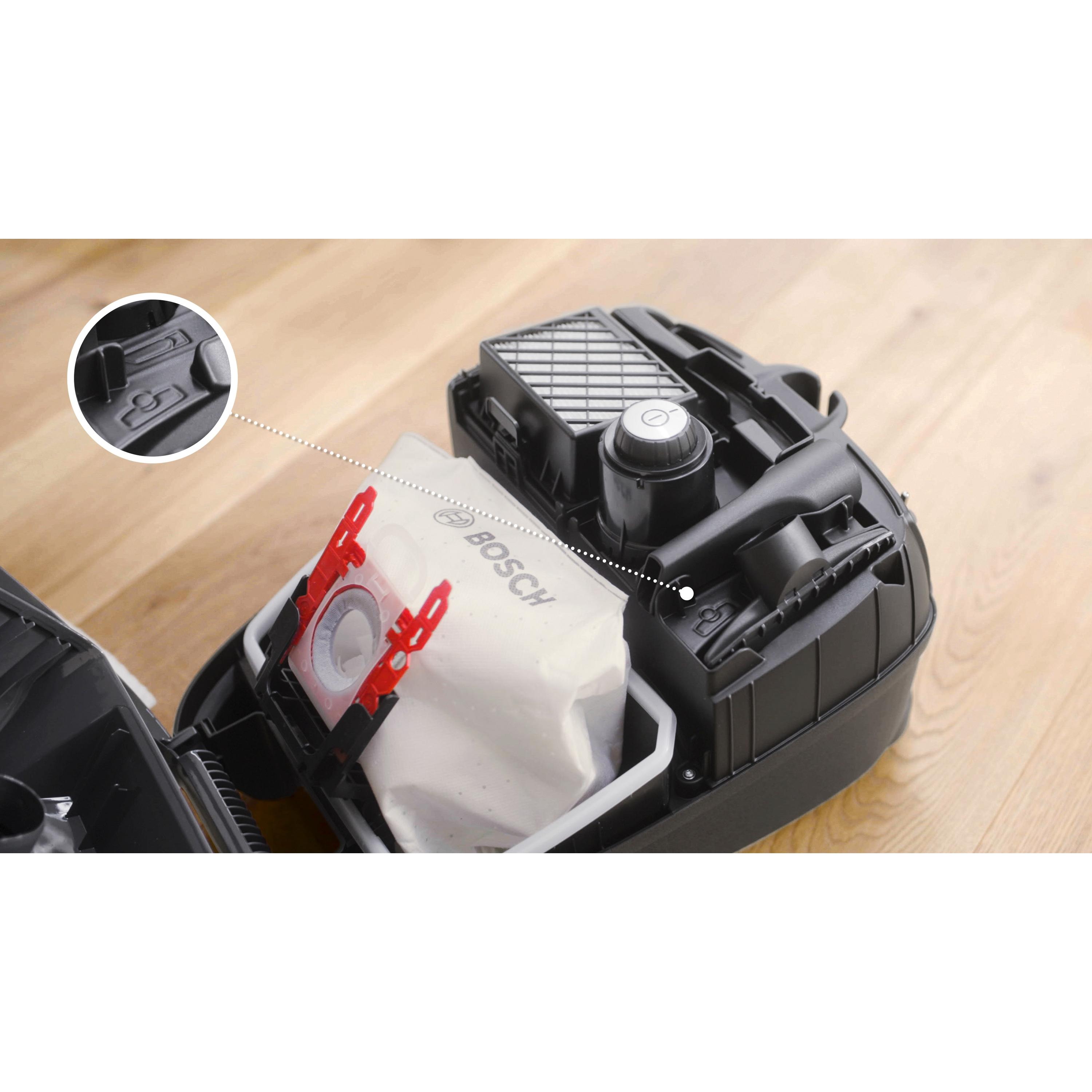 Voir la diapositive 13 : BOSCH Aspirateur traîneau BGB41RD3H - Rouge