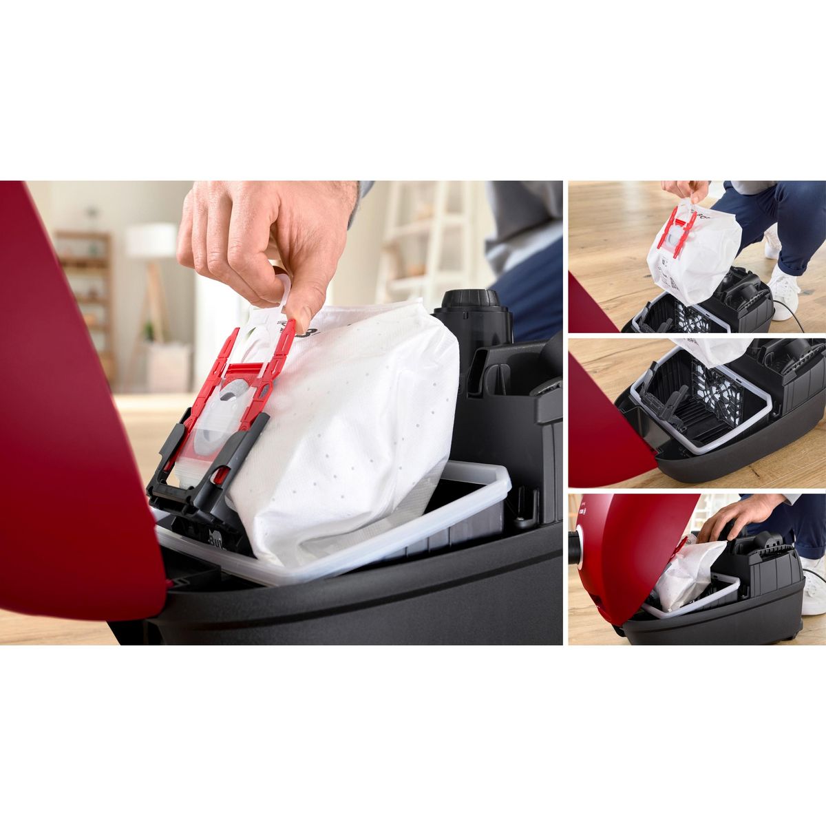 BOSCH Aspirateur traîneau BGB41RD3H - Rouge