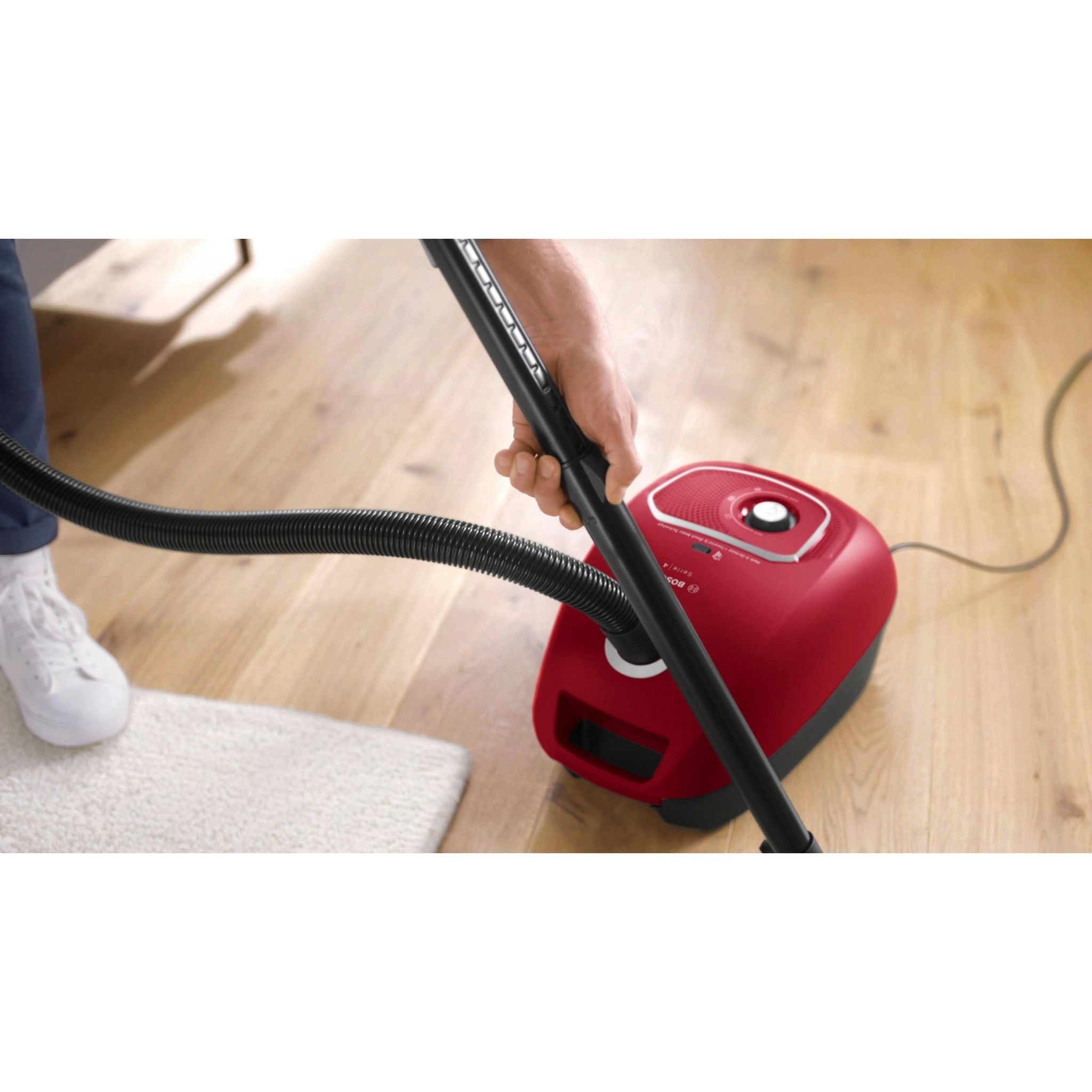 Voir la diapositive 5 : BOSCH Aspirateur traîneau BGB41RD3H - Rouge