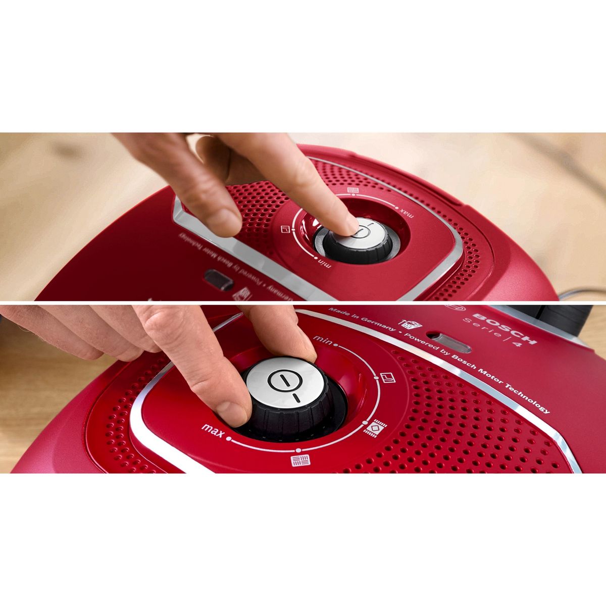 BOSCH Aspirateur traîneau BGB41RD3H - Rouge