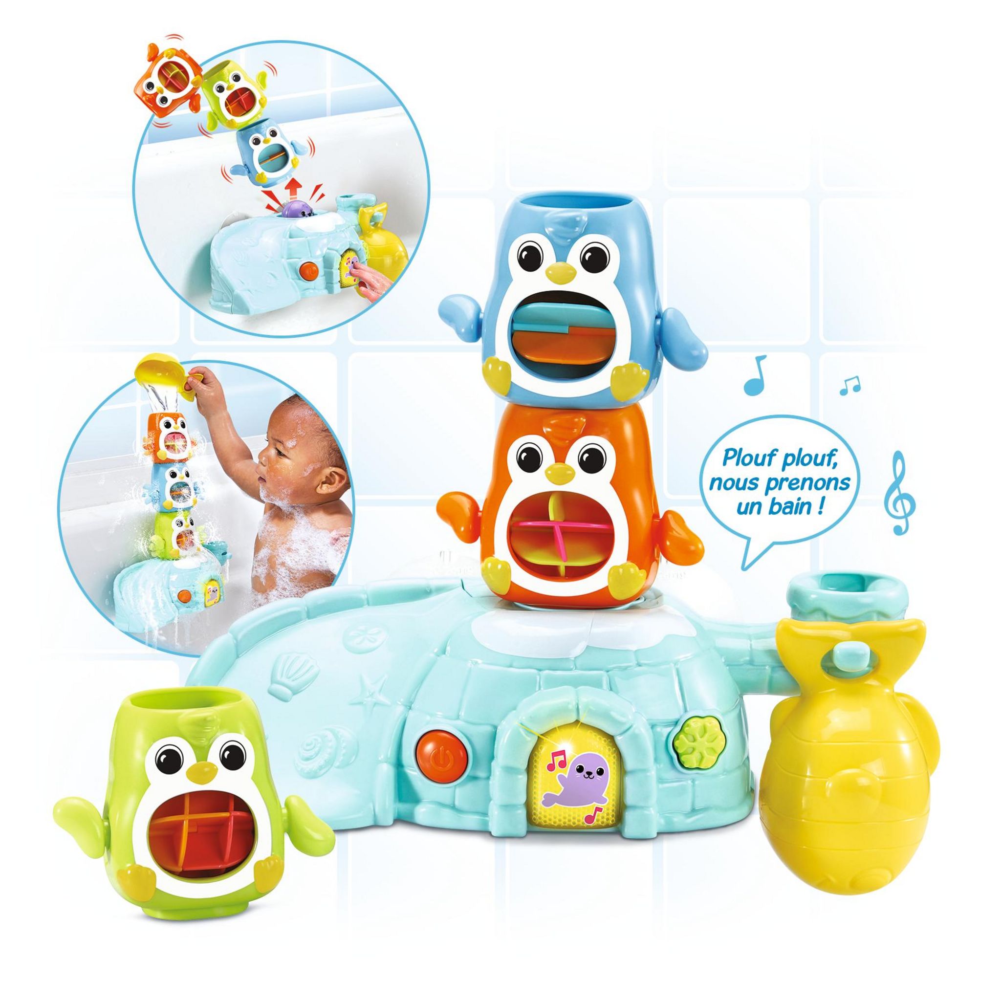 VTECH 1 2 3 Empilo Pingouins