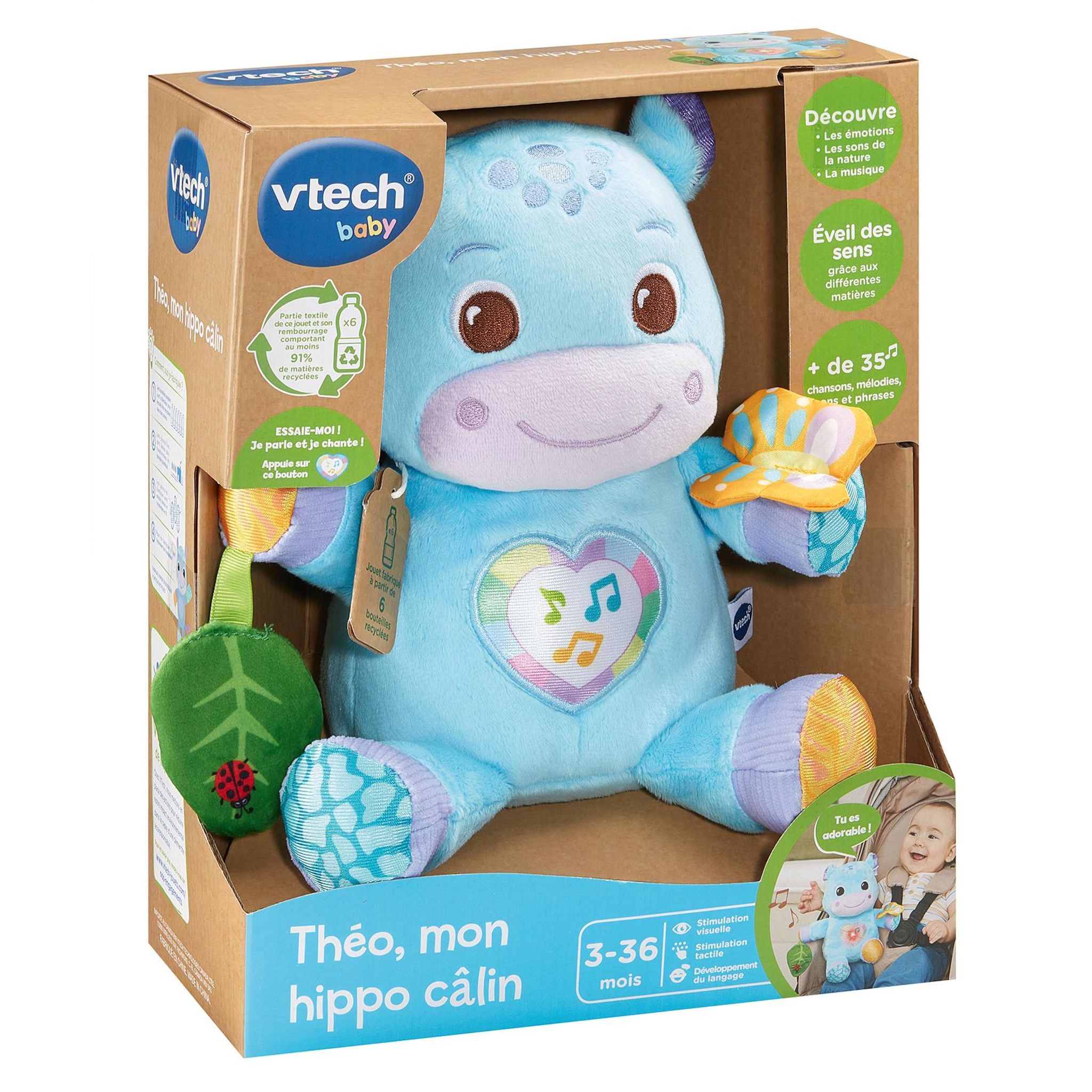 Voir la diapositive 6 : VTECH Mon Hippo Câlin THEO