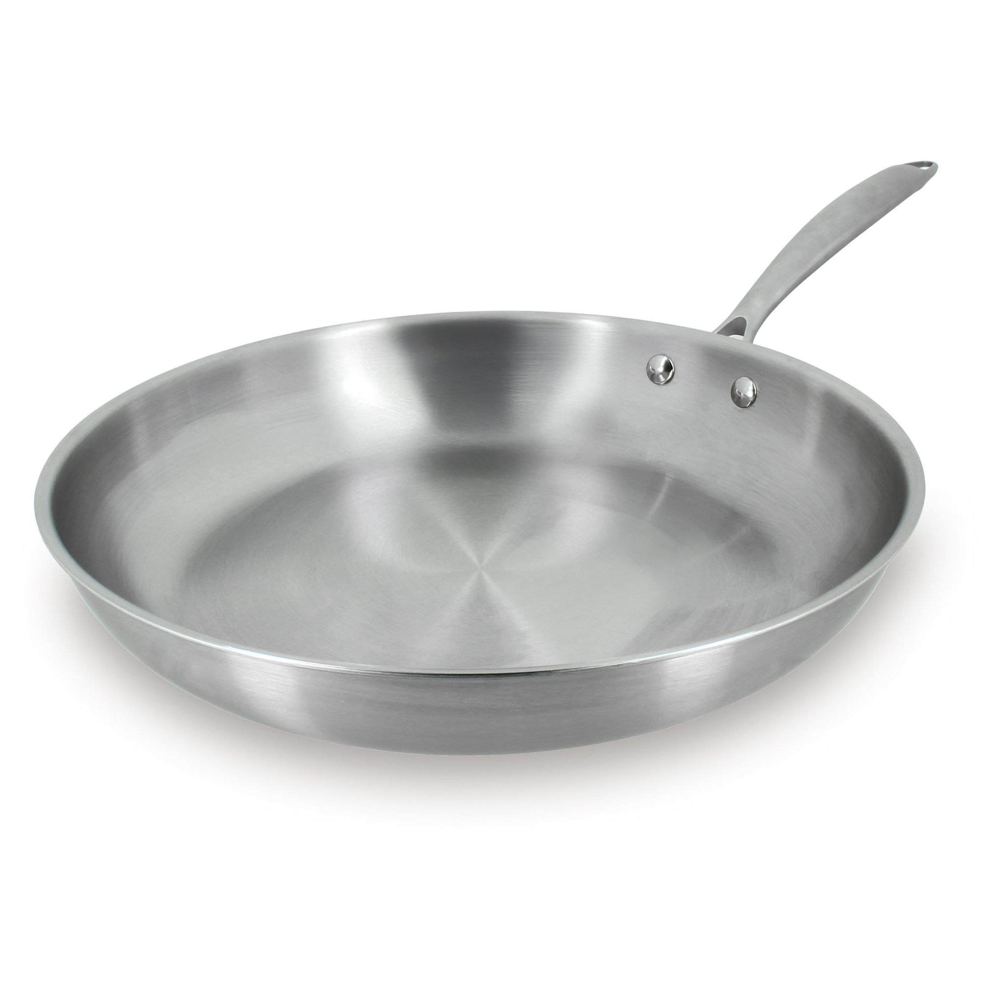 MENASTYL Poêle 30 cm Inox tous feux dont induction