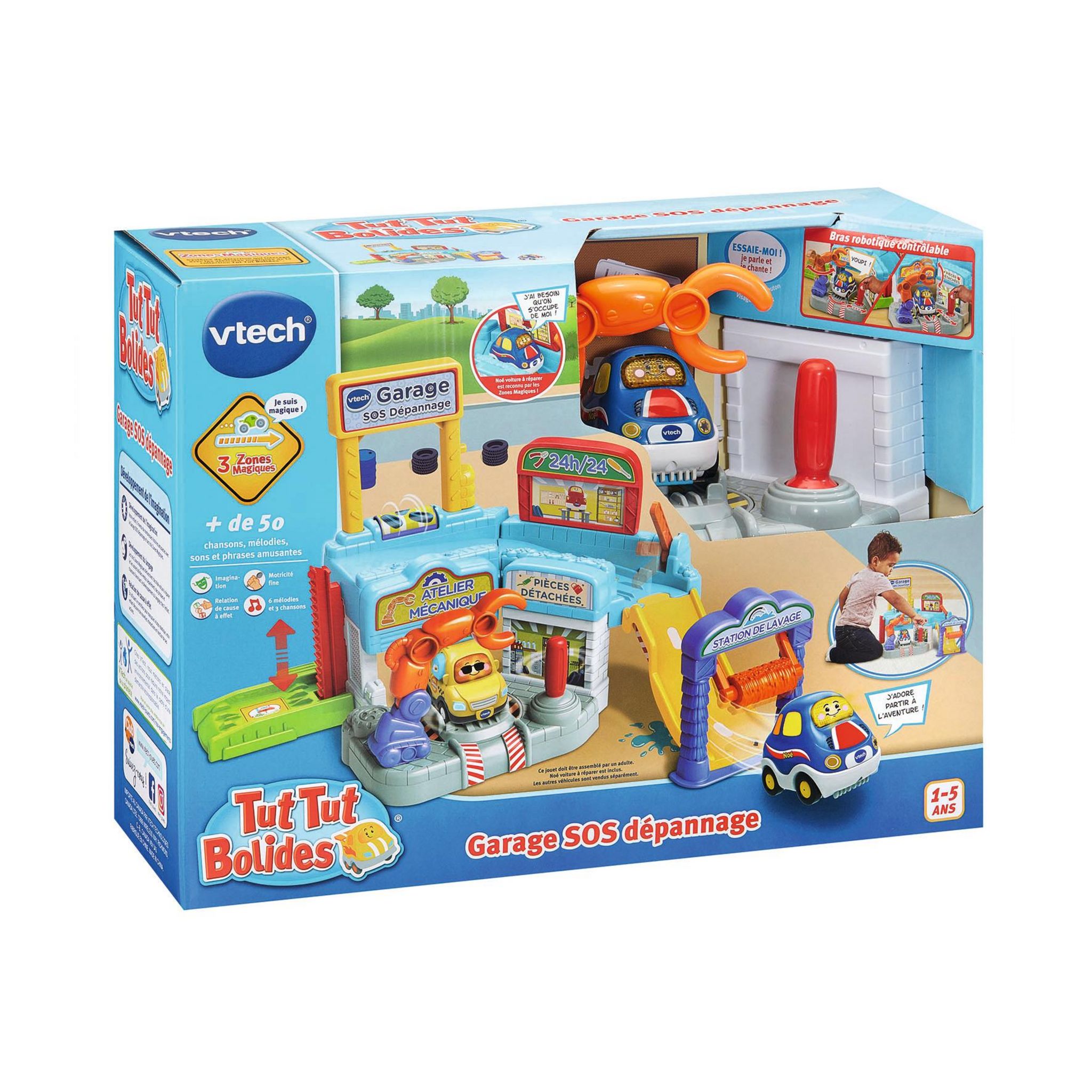 Voir la diapositive 5 : VTECH Garage SOS dépannage - Tut Tut Bolides