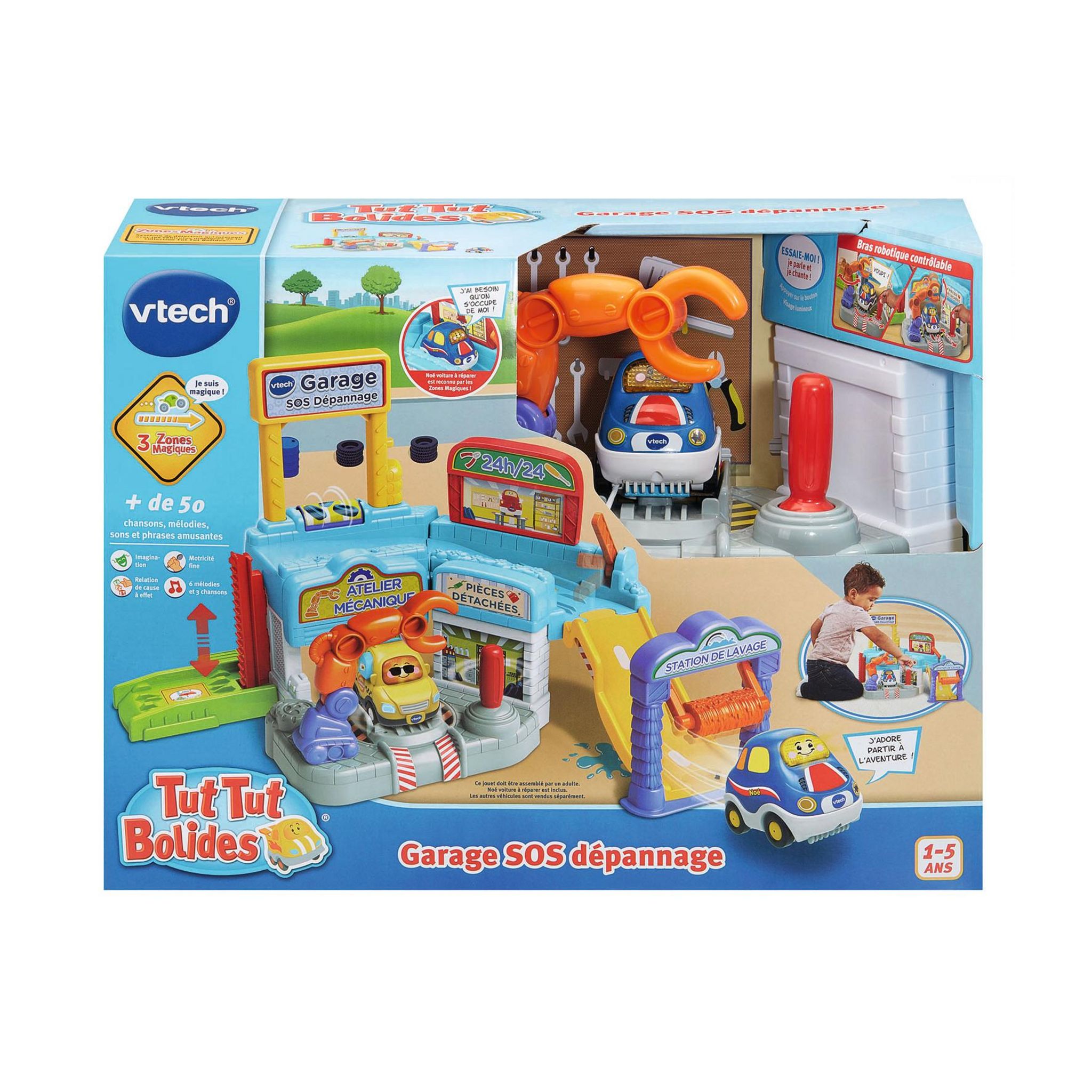 Voir la diapositive 6 : VTECH Garage SOS dépannage - Tut Tut Bolides