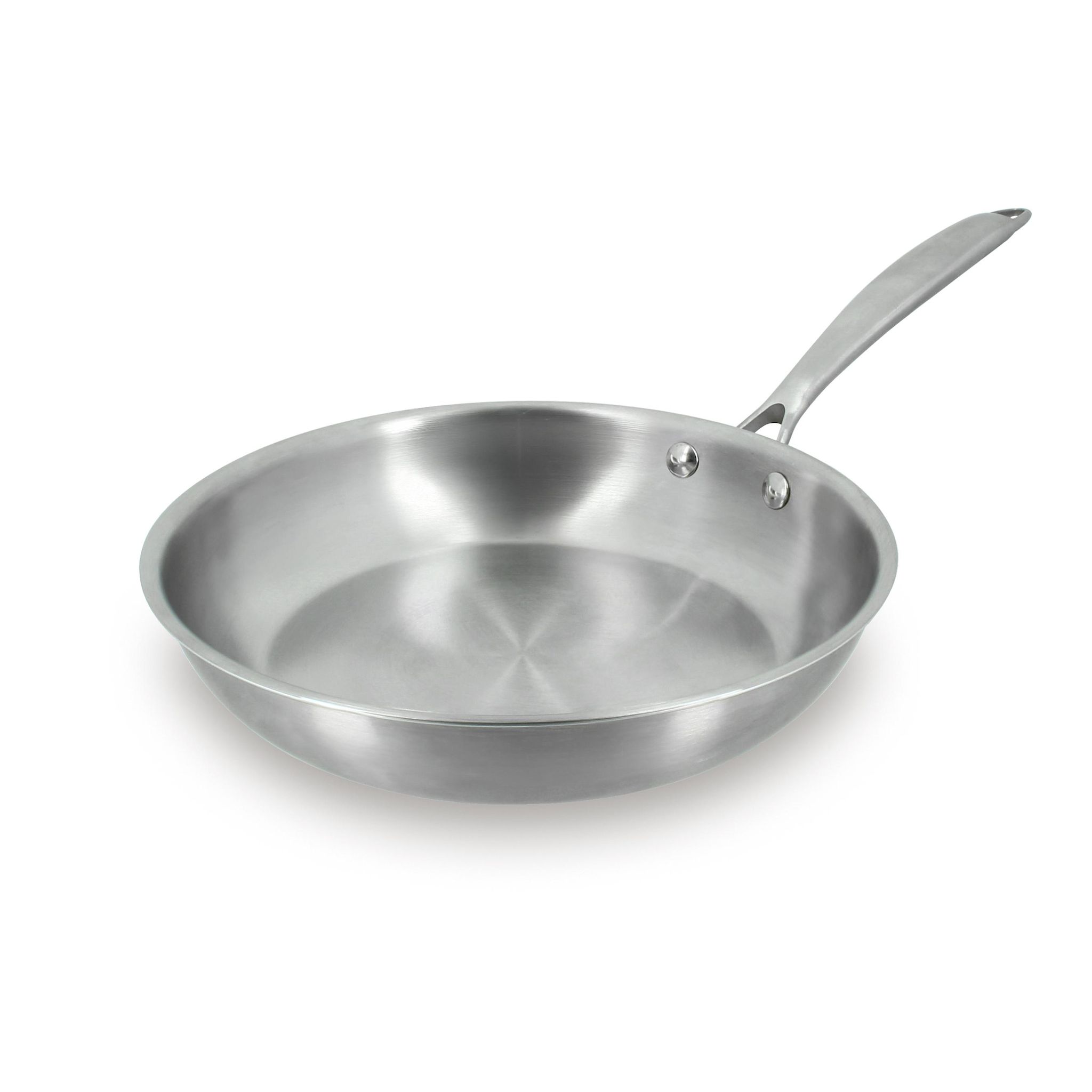 MENASTYL Poêle 24 cm Inox tous feux dont induction