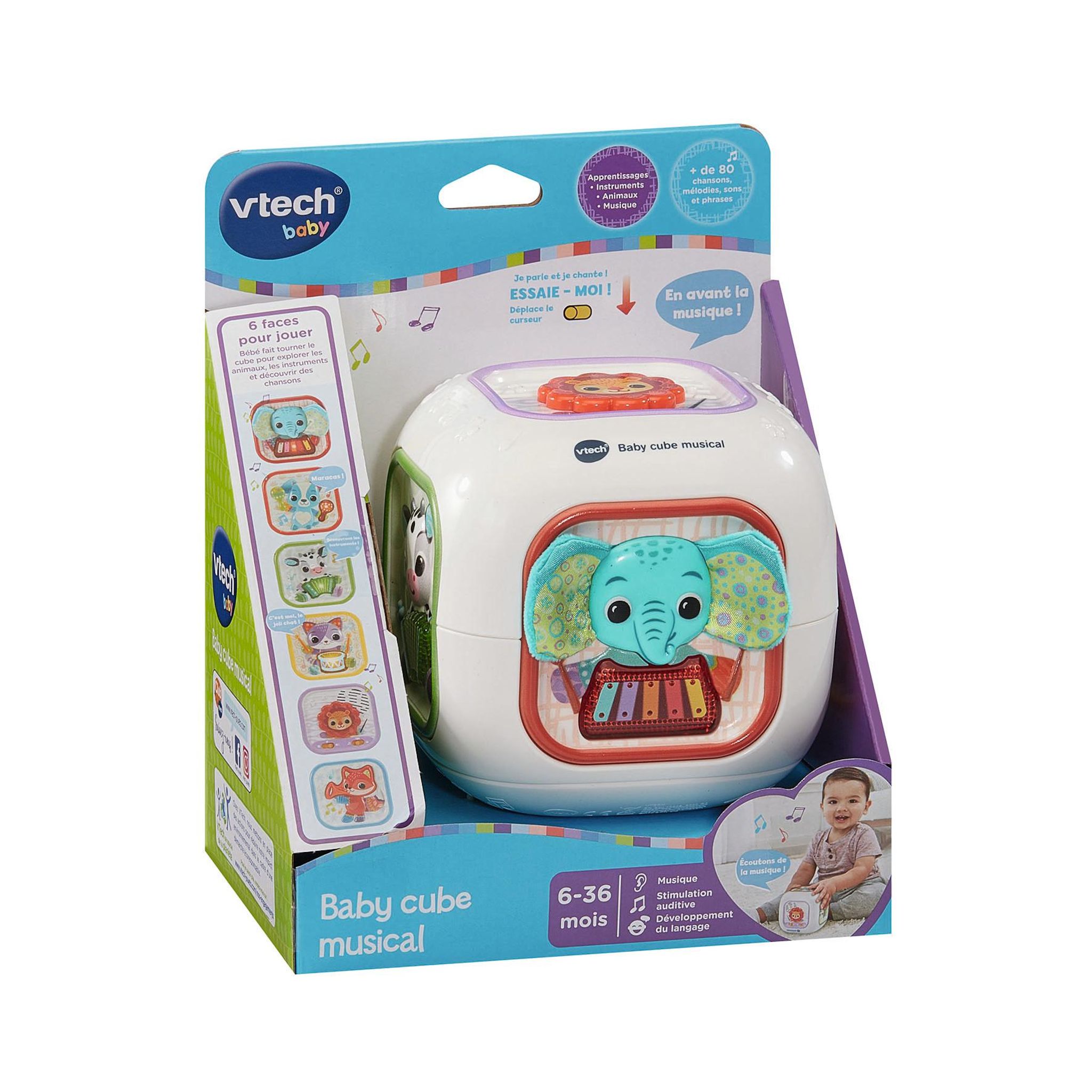 Voir la diapositive 6 : VTECH Baby cube musical