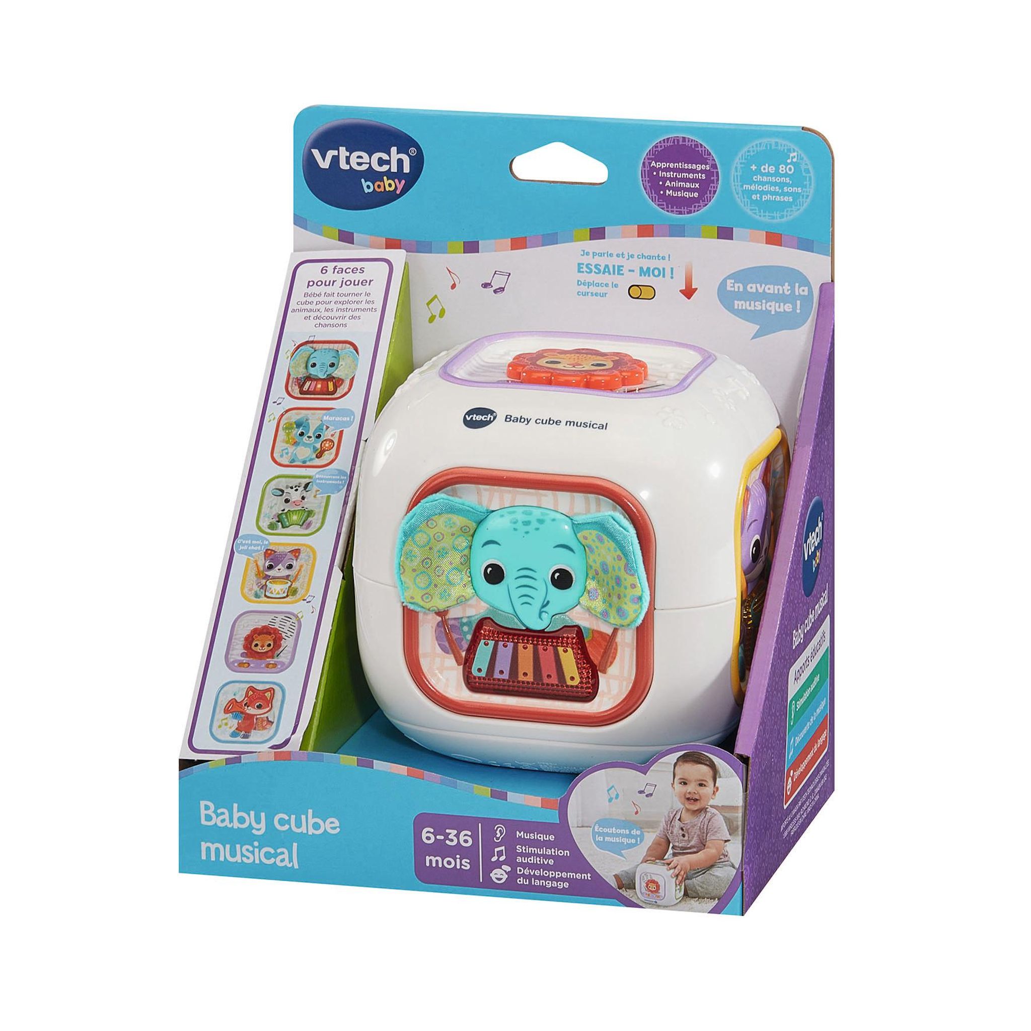 Voir la diapositive 8 : VTECH Baby cube musical
