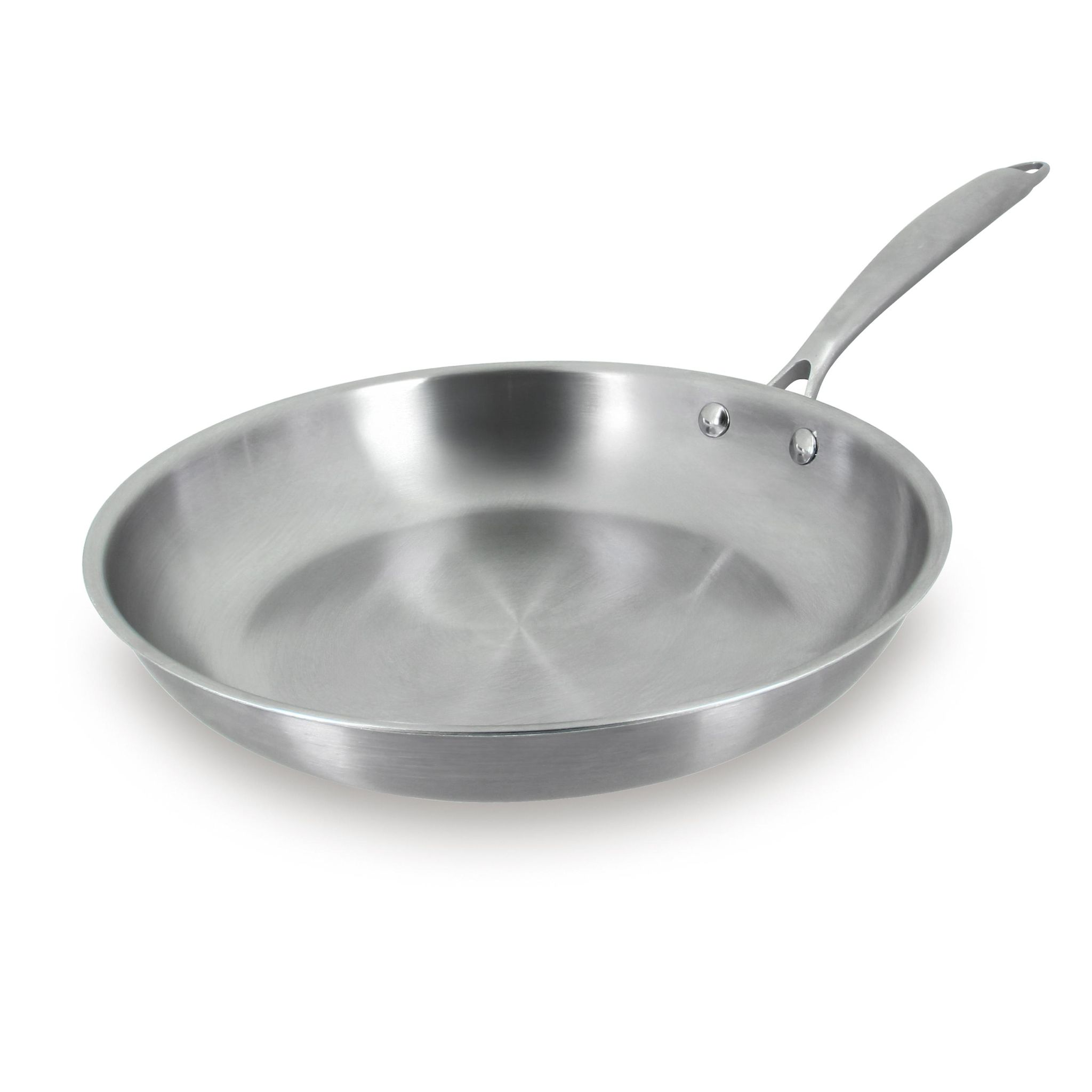 MENASTYL Poêle 28 cm Inox tous feux dont induction