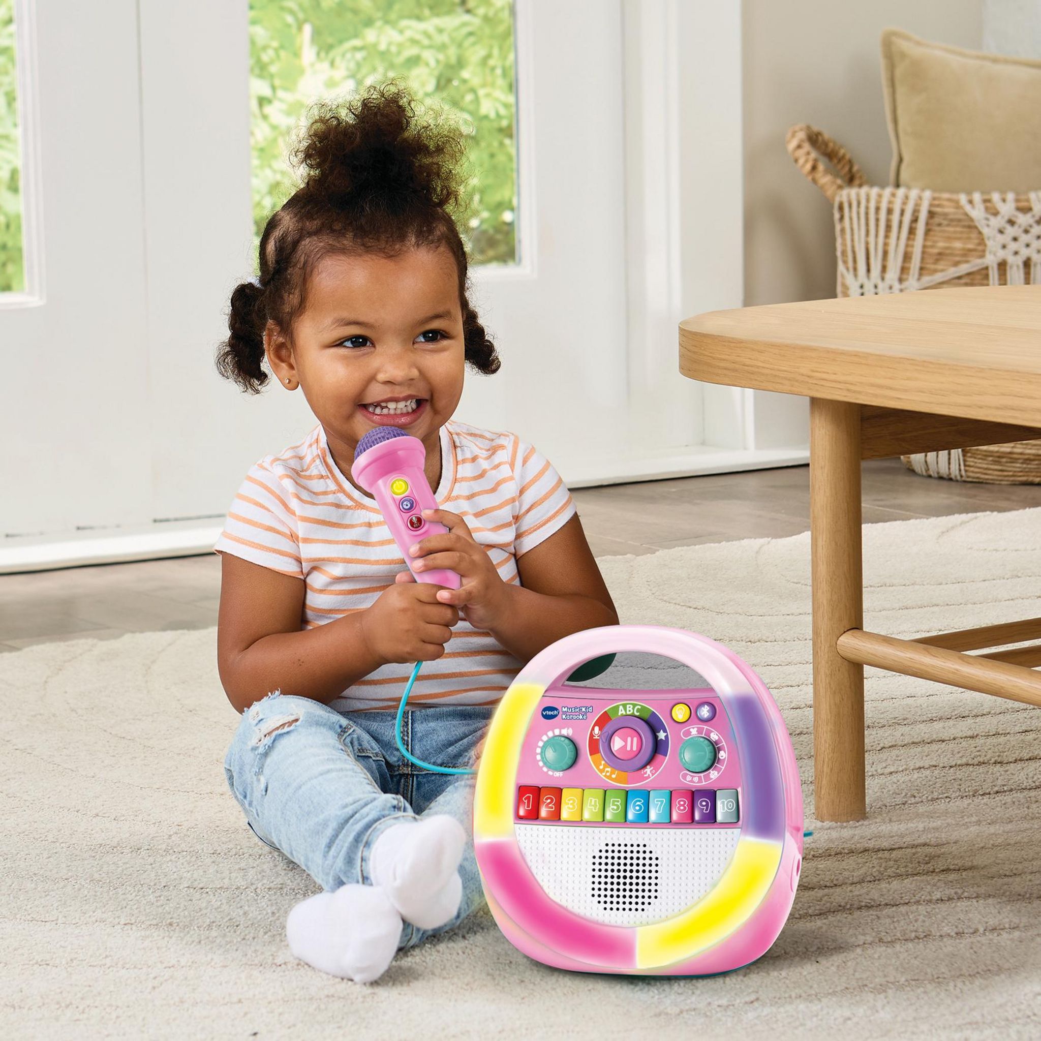 Voir la diapositive 3 : VTECH Musickid Karaoké - Rose