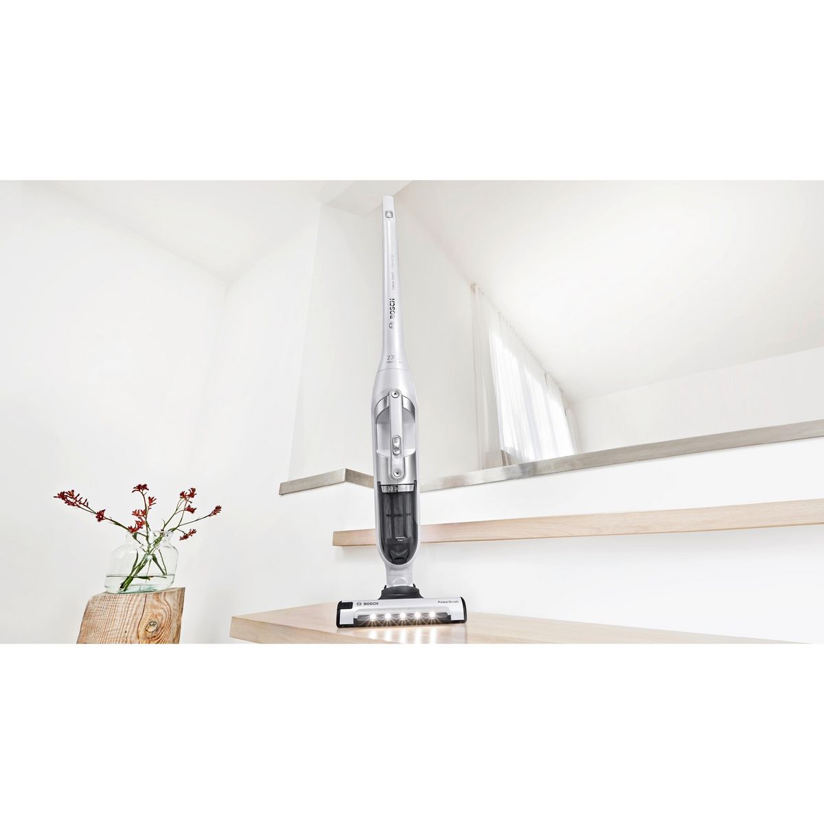 BOSCH Aspirateur balai BCH3P2301 - Blanc