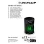 Voir la diapositive 4 : DUNLOP Mini Enceinte portable Bluetooth