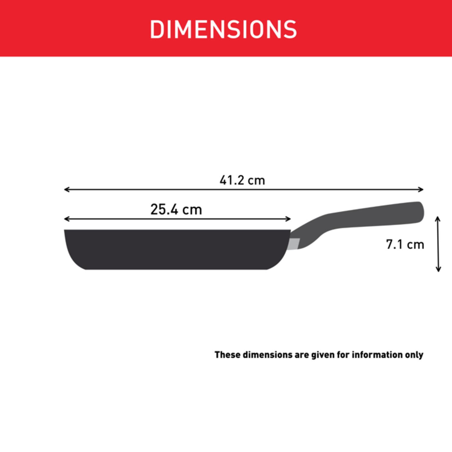 Voir la diapositive 7 : TEFAL Poêle 24cm revêtement céramique Daily Cook tous feux dont induction