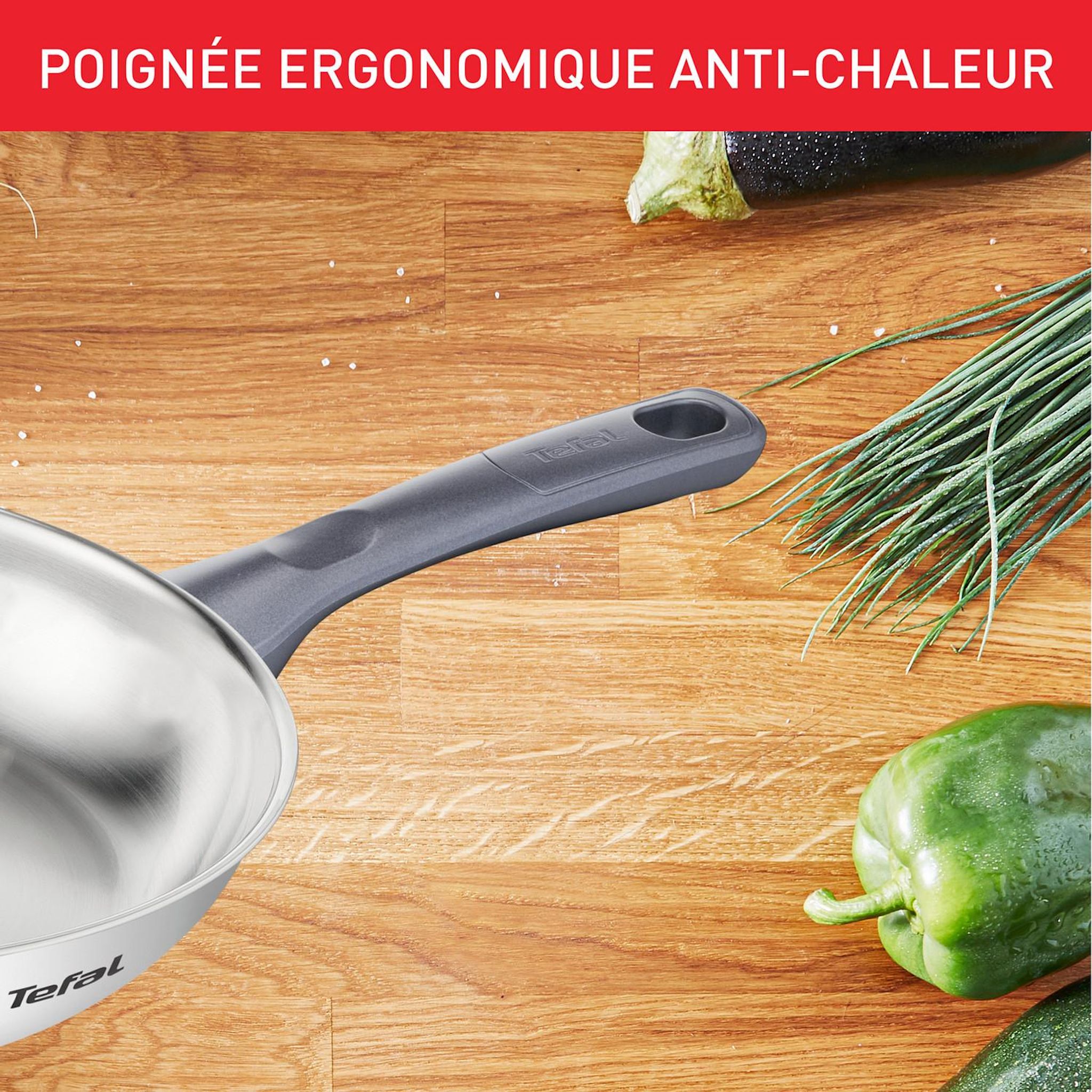 Voir la diapositive 6 : Poêle 28cm non revêtu Daily Cook tous feux dont induction