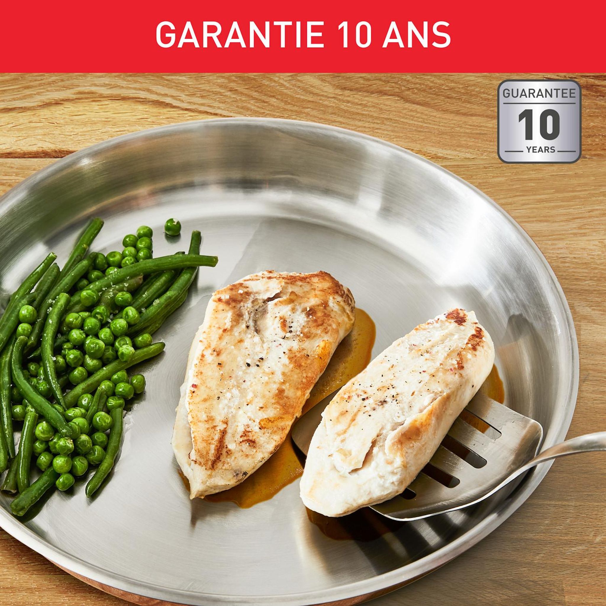Voir la diapositive 3 : Poêle 24cm non revêtu Daily Cook tous feux dont induction
