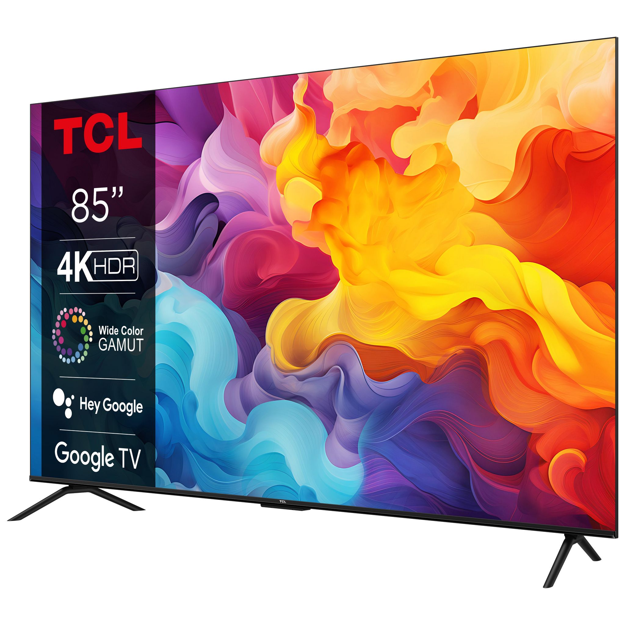 Voir la diapositive 2 : TCL TV 4K HDR 85P655 2025
