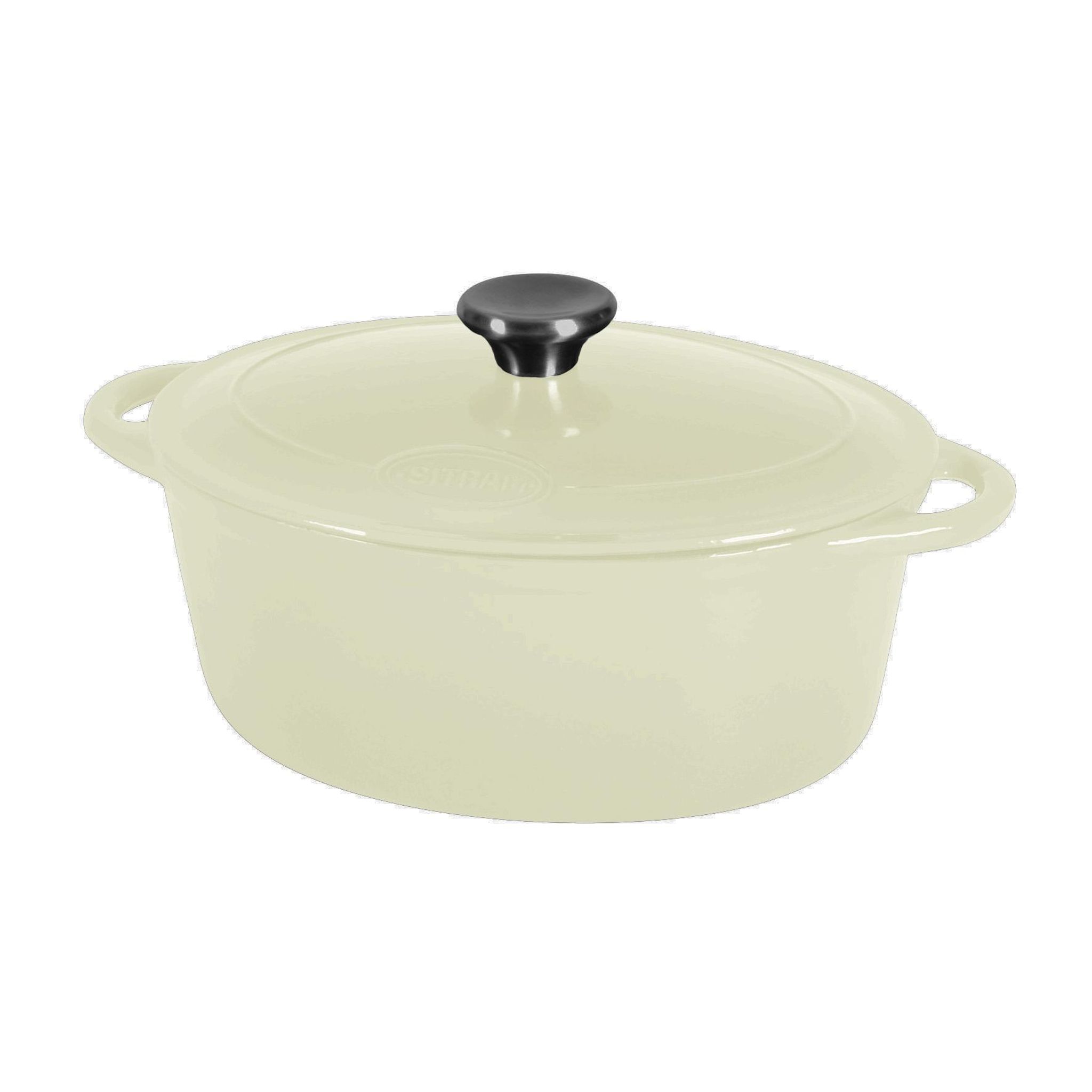 SITRAM Cocotte ronde 6.5 L tous feux dont induction - Blanc