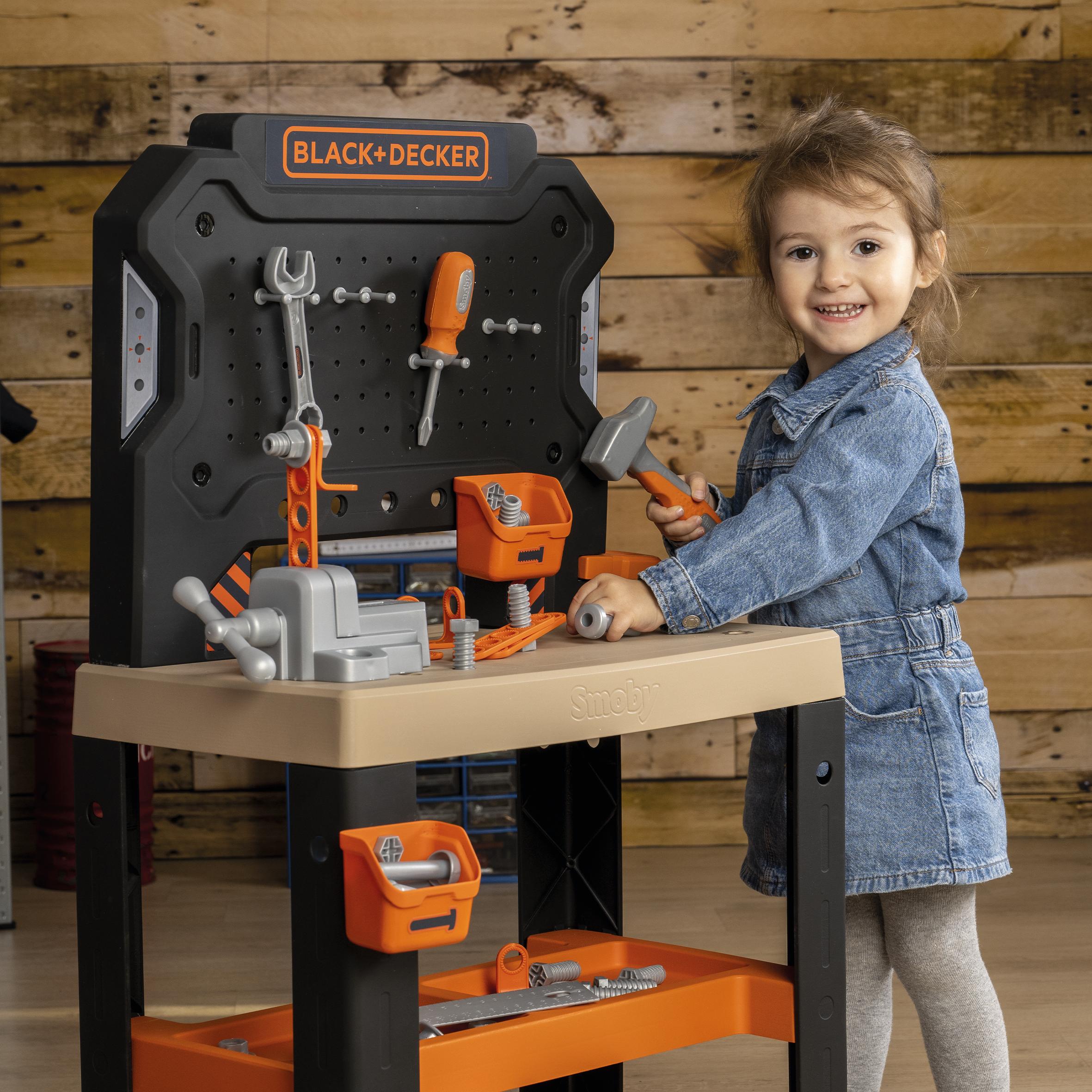 Voir la diapositive 5 : SMOBY Établi de bricolage avec visseuse