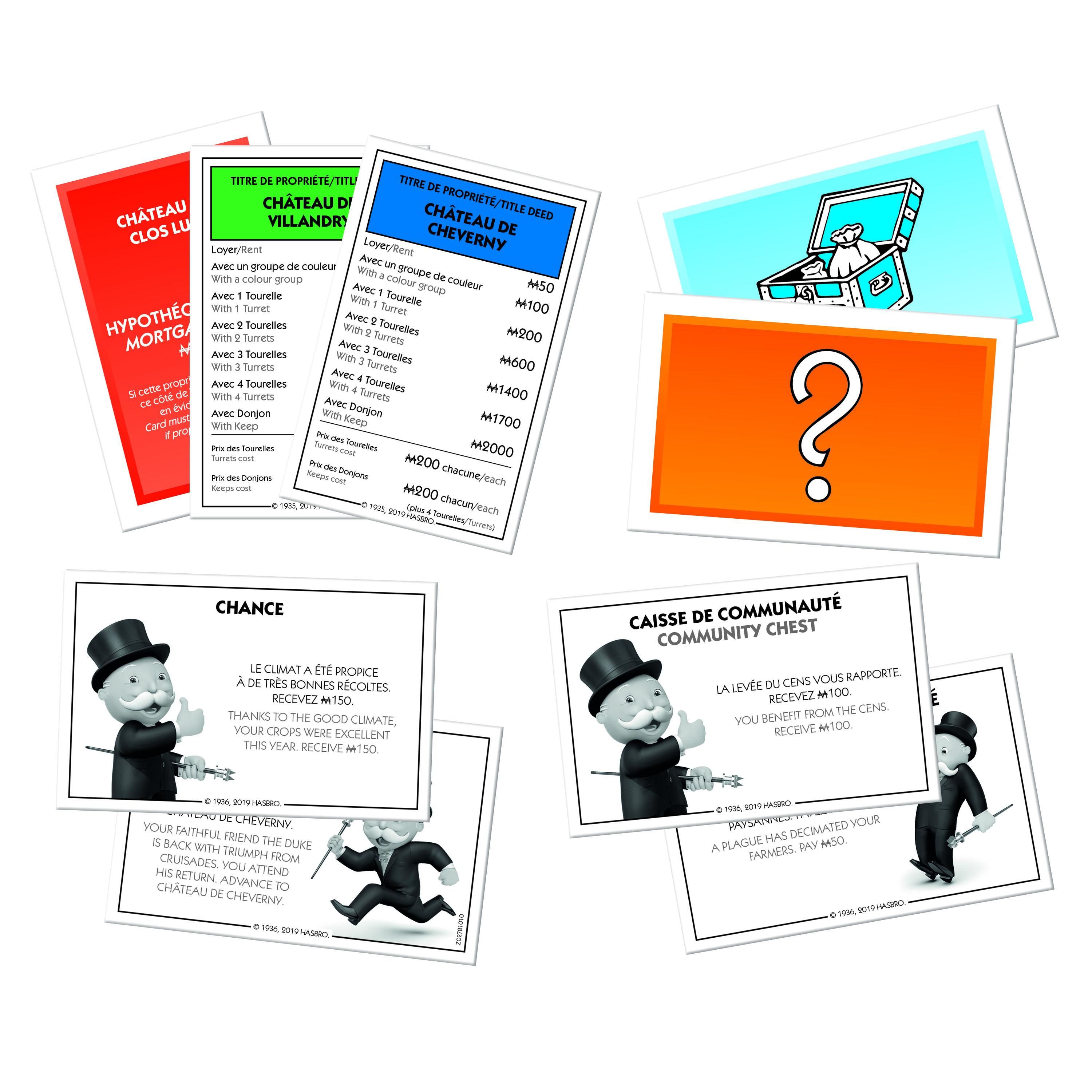 Voir la diapositive 3 : WINNING MOVES Jeu Monopoly Châteaux de la Loire