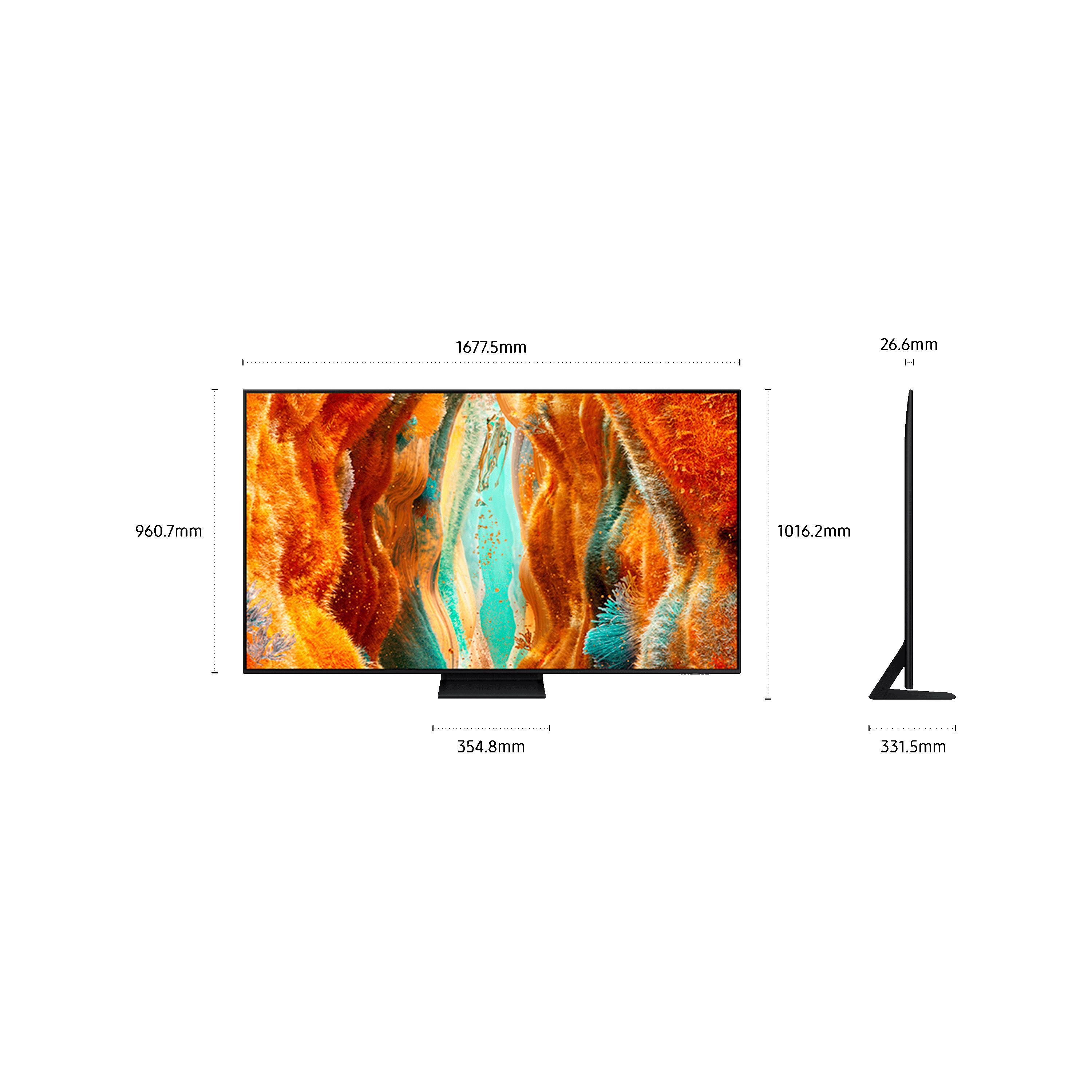 Voir la diapositive 13 : SAMSUNG TV NEO QLED TQ75QN70F 2025