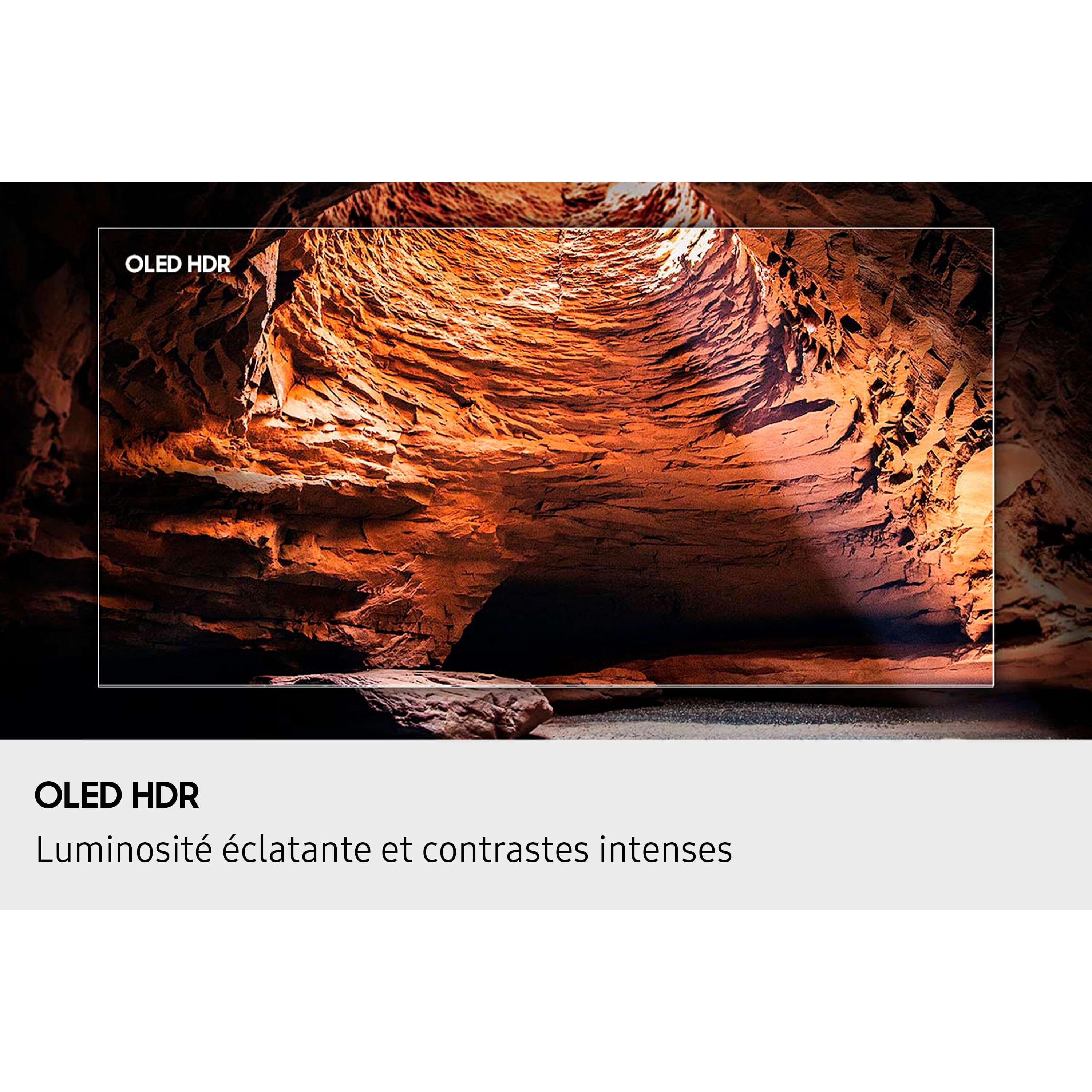 Voir la diapositive 8 : SAMSUNG TV OLED TQ55S85F 2025