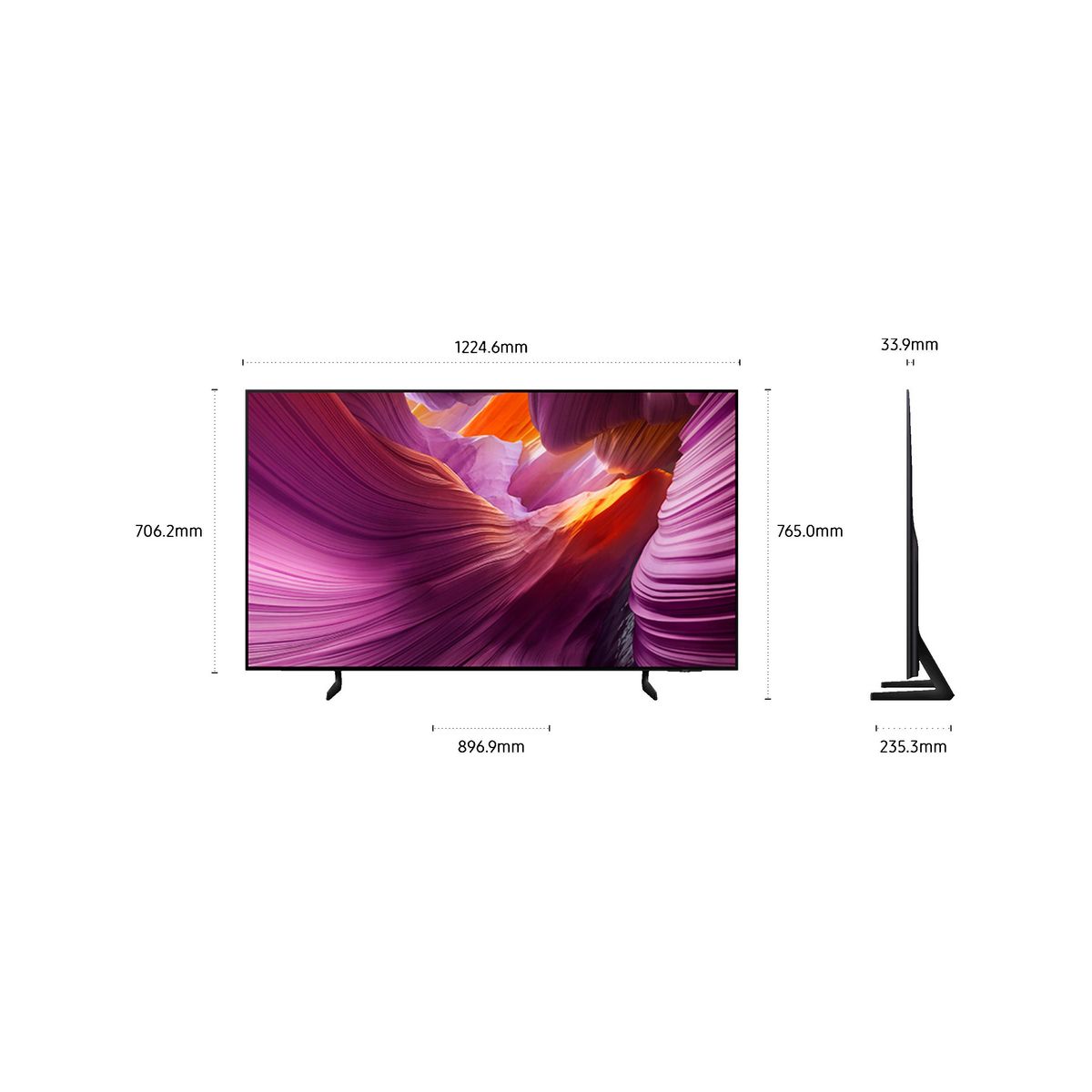 SAMSUNG TV OLED TQ55S85F 2025