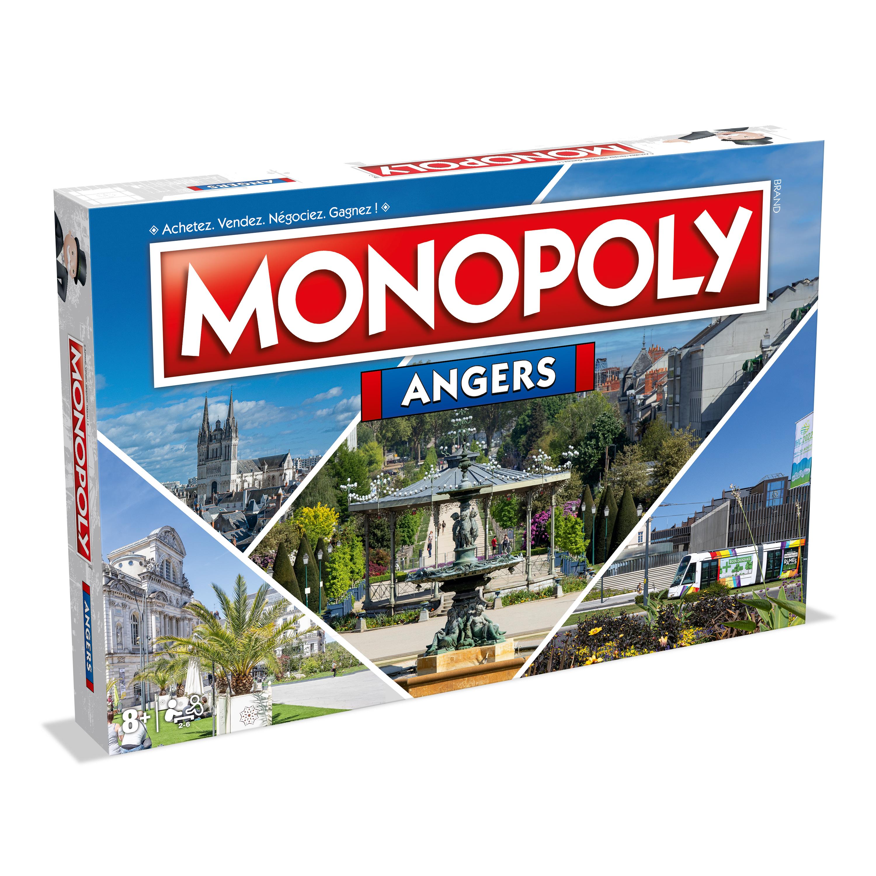 WINNING MOVES Jeu Monopoly Angers
