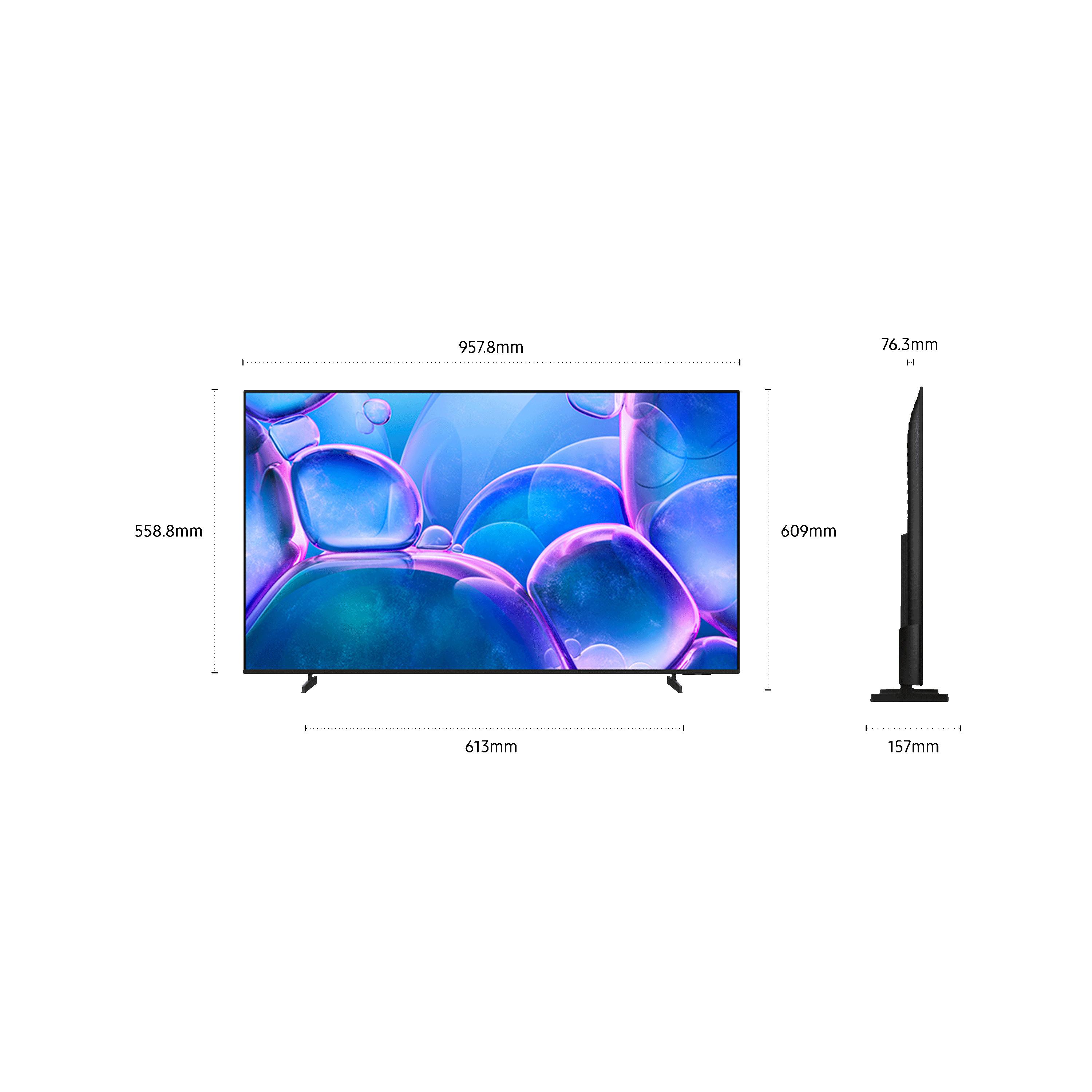 Voir la diapositive 13 : SAMSUNG TV Crystal UHD TU43U7005F 2025