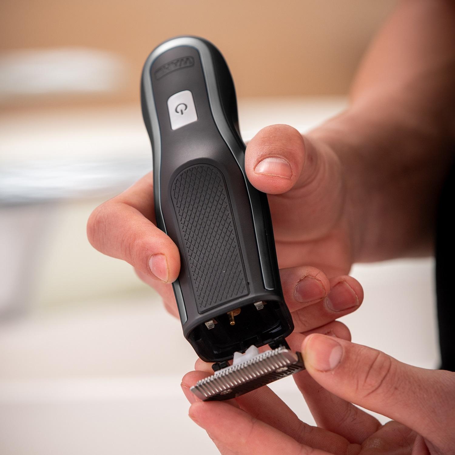 Voir la diapositive 4 : WAHL Tondeuse cheveux SELF CLIP - Noir