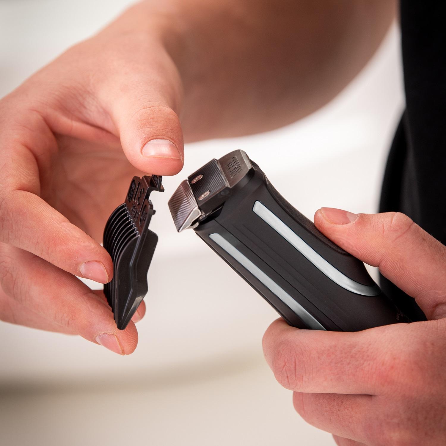 Voir la diapositive 8 : WAHL Tondeuse cheveux SELF CLIP - Noir
