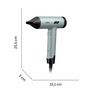 Voir la diapositive 7 : CALOR Sèche cheveux TINY HY7120C0 - Gris